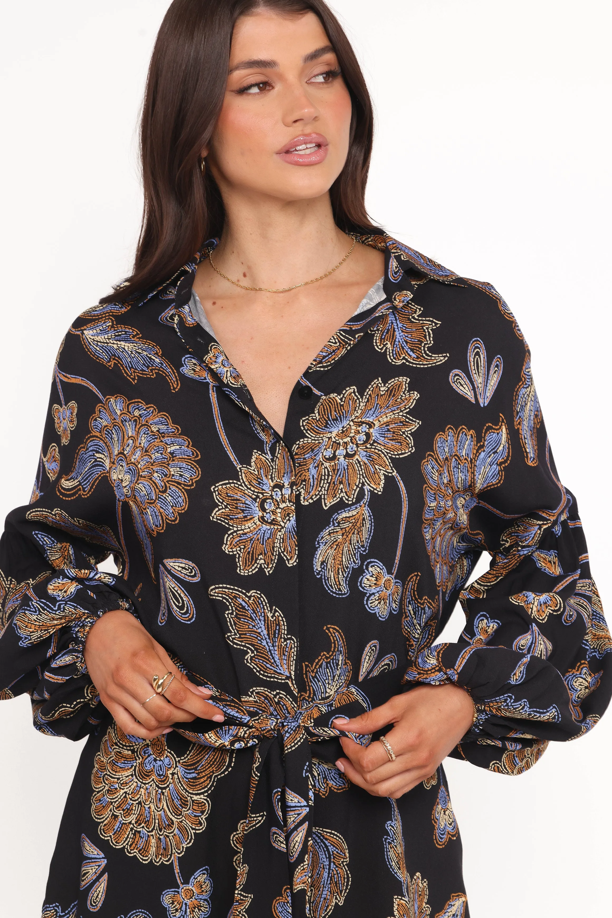 Pali Romper - Black Floral sold by Petal & Pup product image thumbnail 2