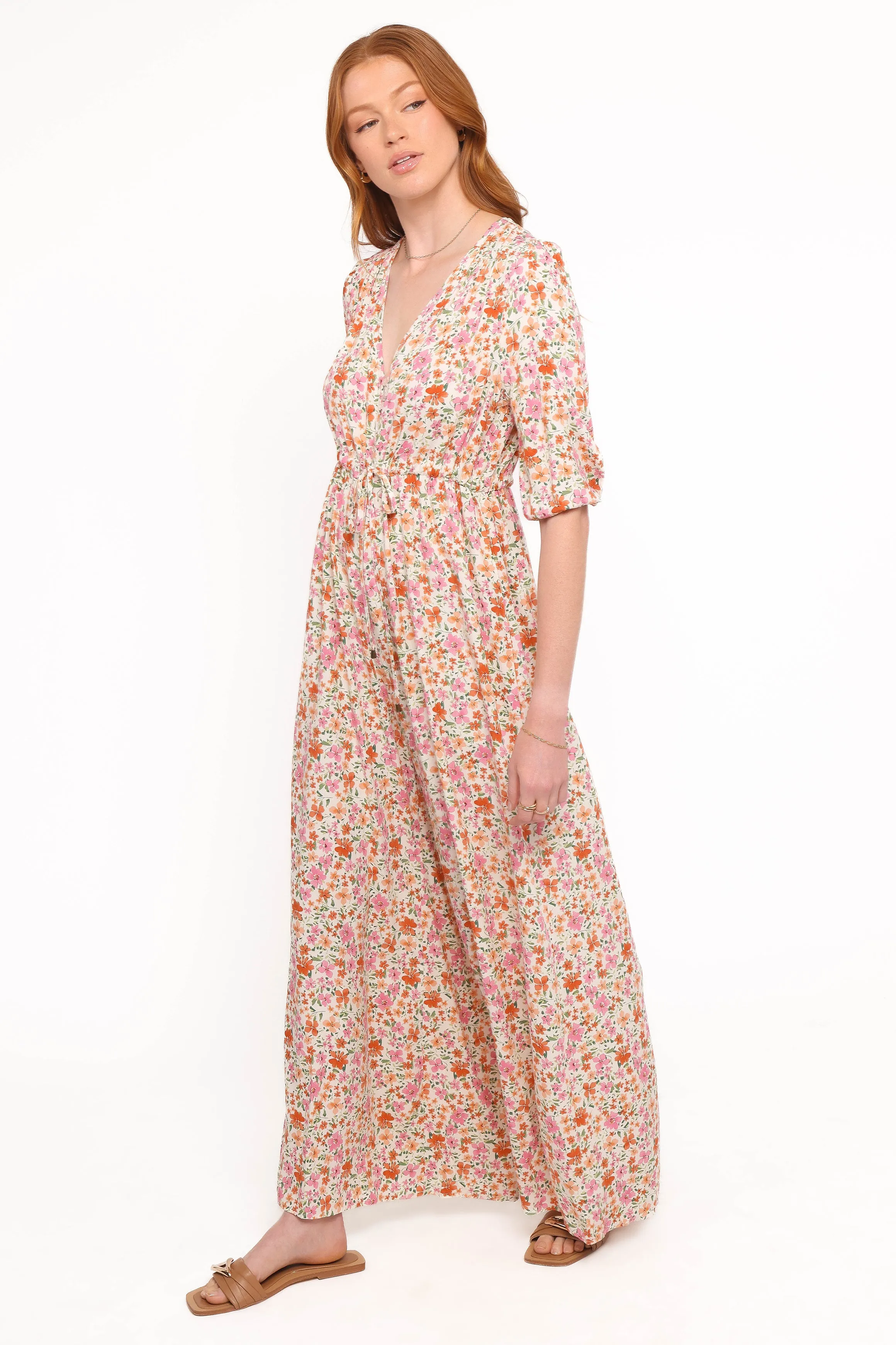Kelda Jumpsuit - Beige sold by Petal & Pup product image thumbnail 3