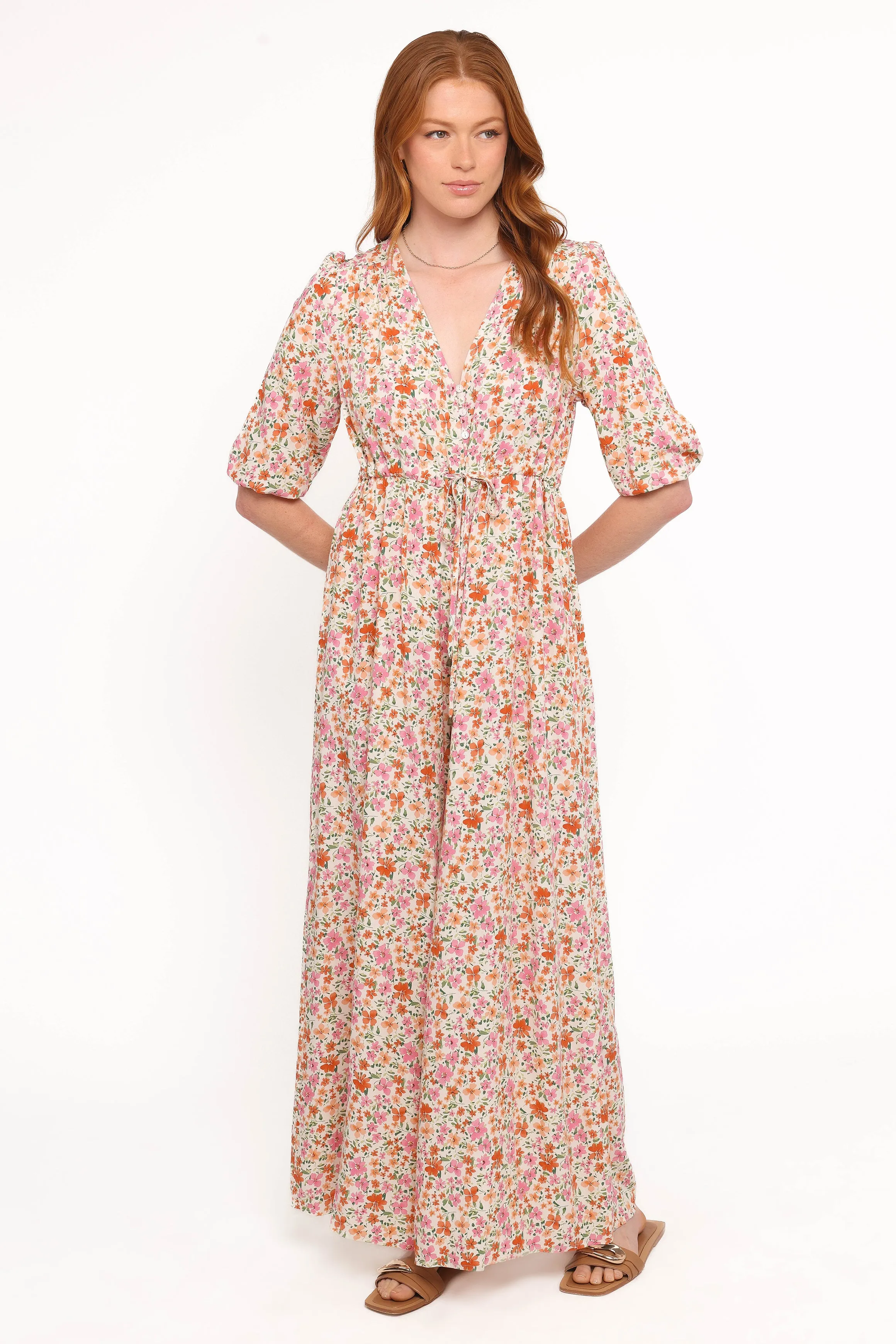 Kelda Jumpsuit - Beige sold by Petal & Pup product image thumbnail 5