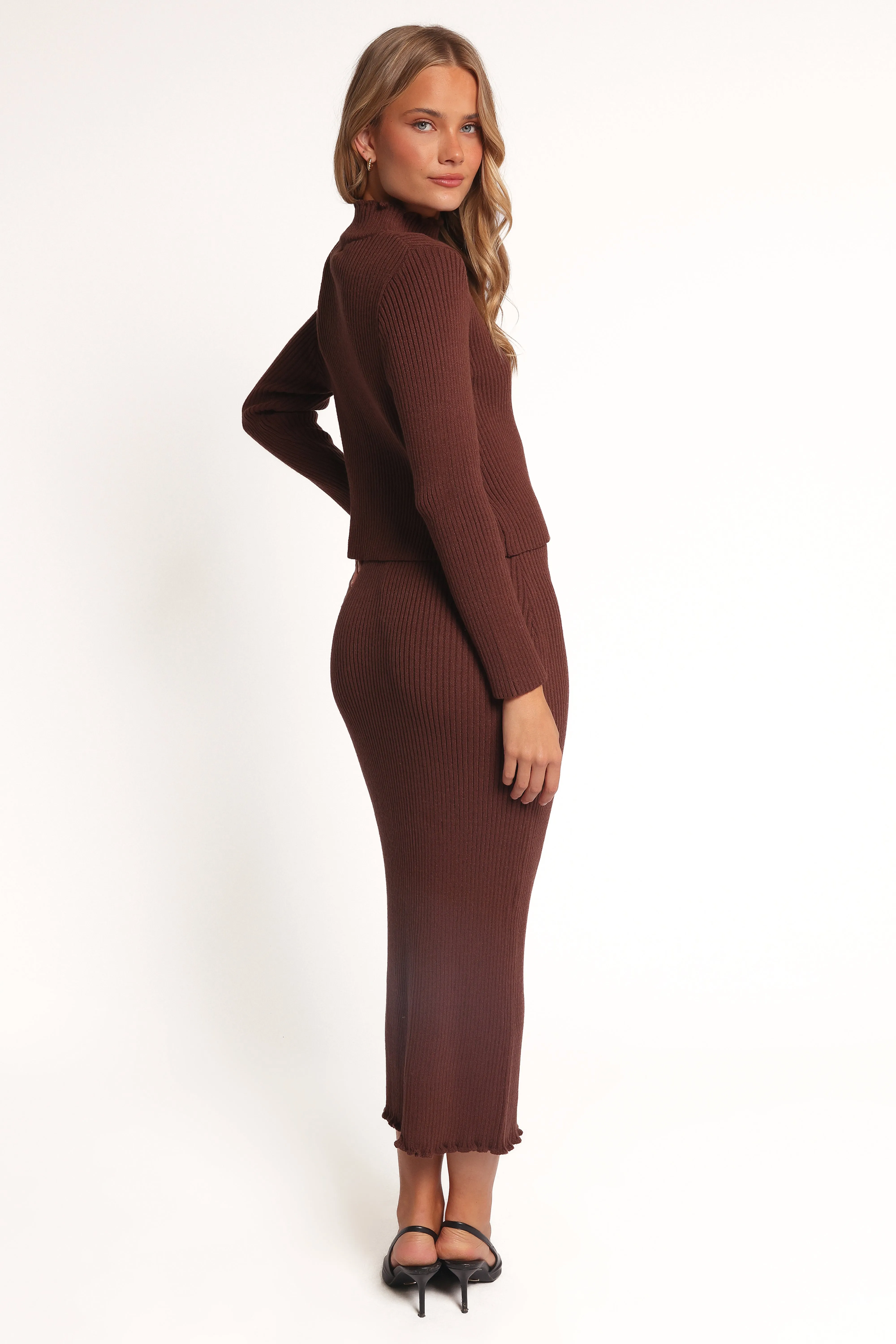 Payton Knitted Set - Chocolate Brown sold by Petal & Pup product image thumbnail 5