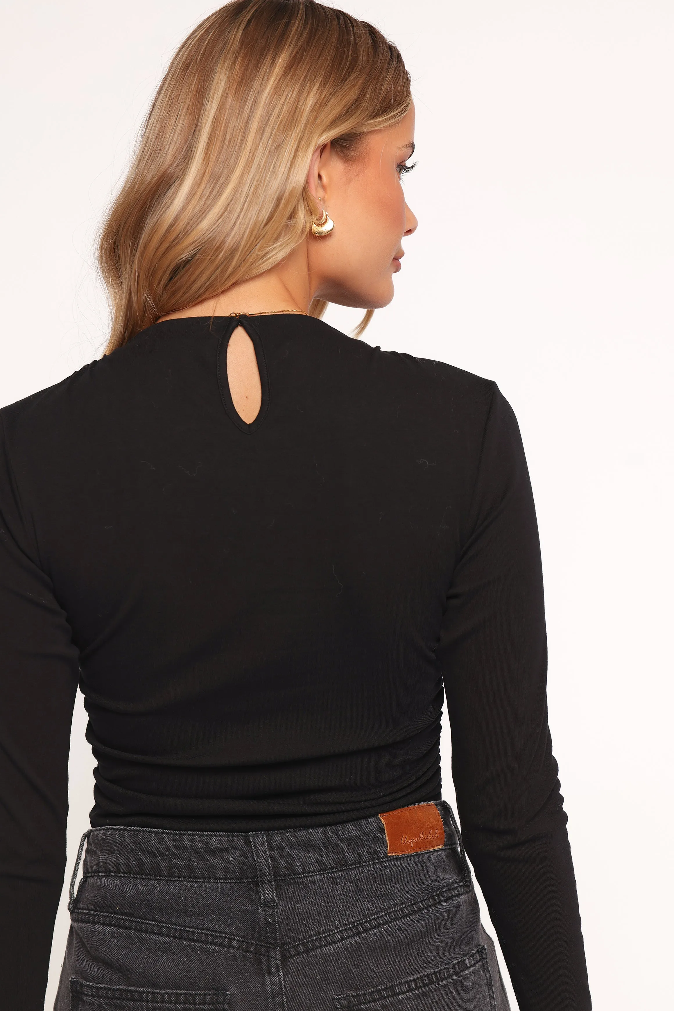 Nissa Long Sleeve Top - Black sold by Petal & Pup product image thumbnail 5
