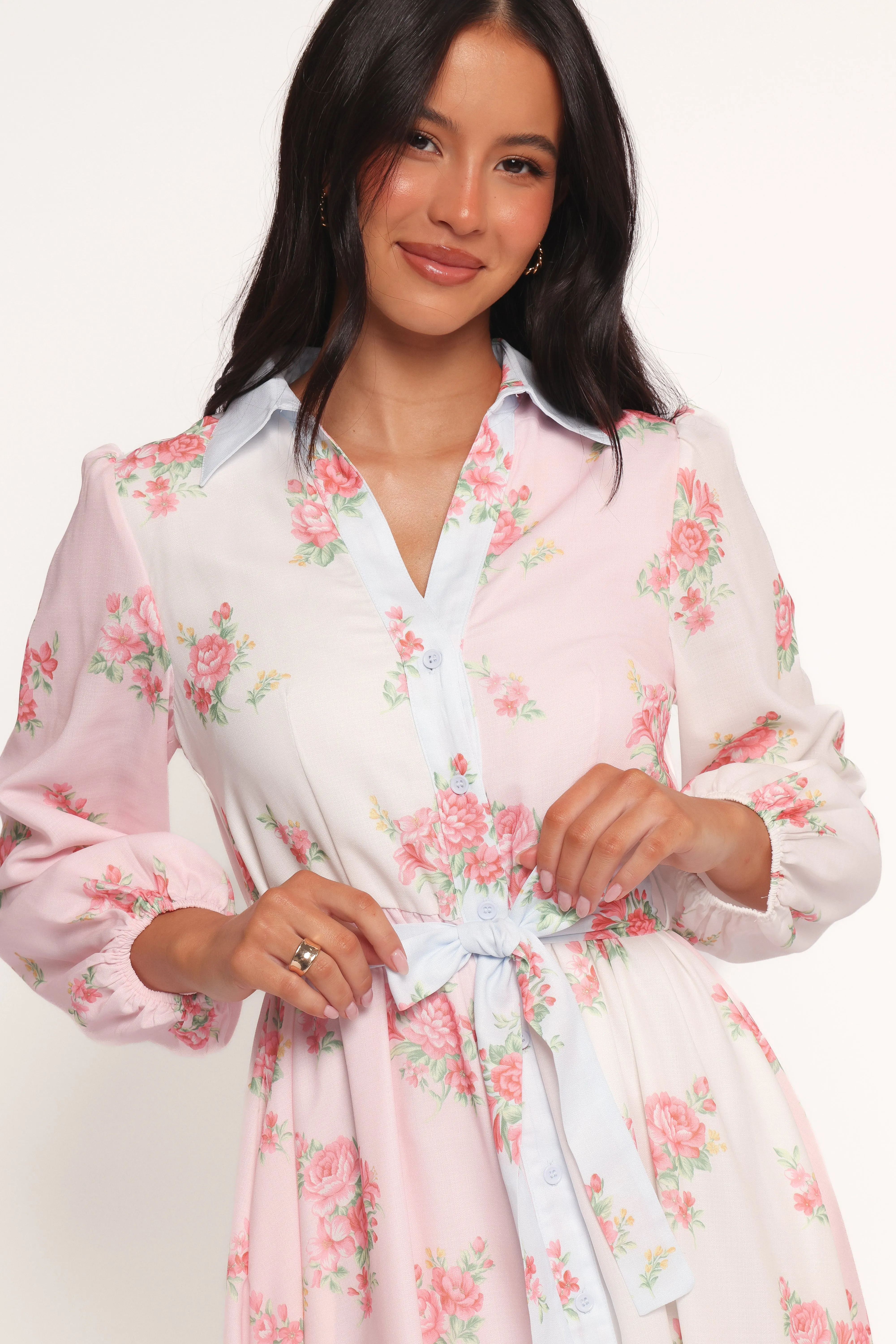 Juni Button Up Maxi Dress - Floral sold by Petal & Pup product image thumbnail 4