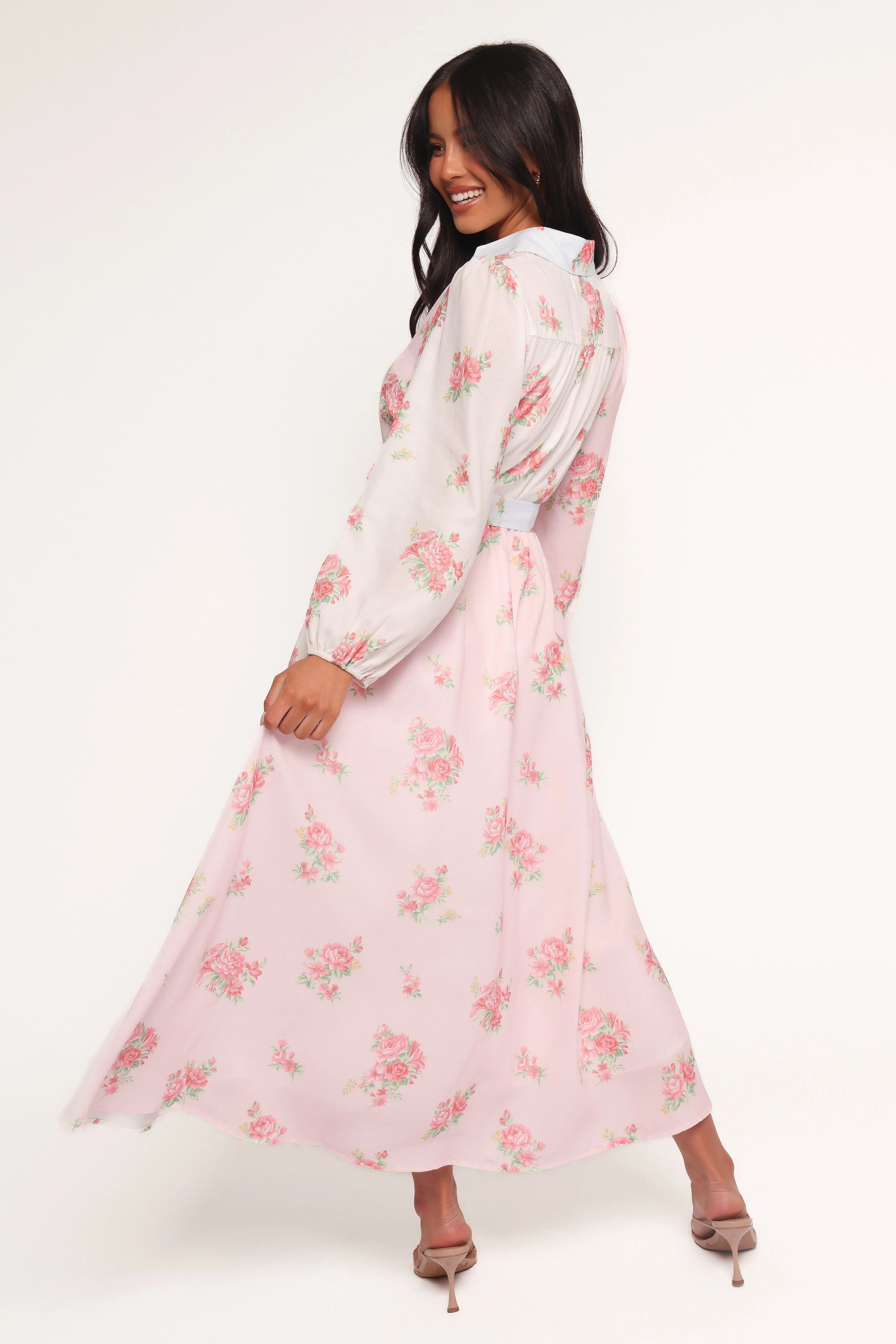Juni Button Up Maxi Dress - Floral sold by Petal & Pup product image thumbnail 3