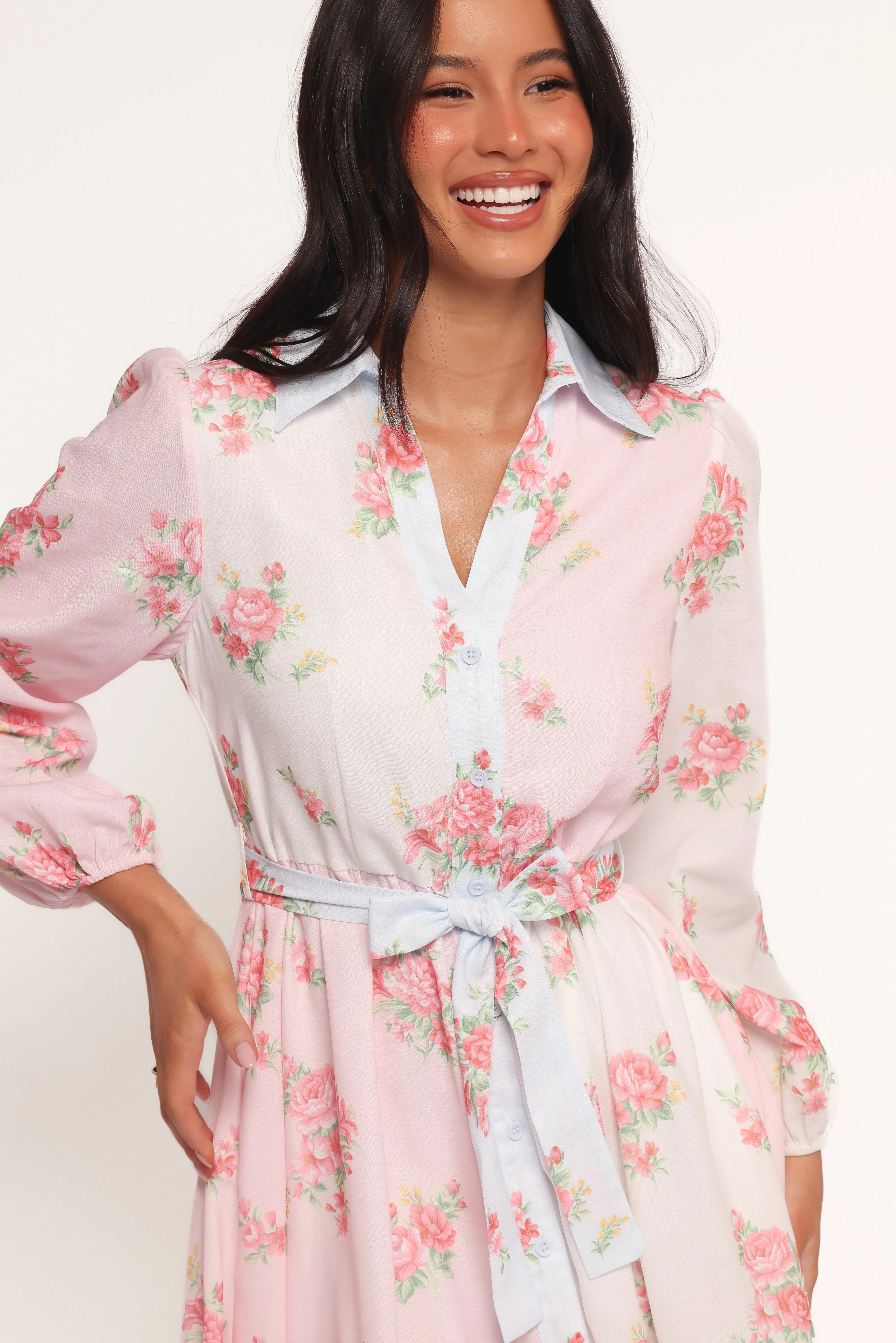 Juni Button Up Maxi Dress - Floral sold by Petal & Pup product image thumbnail 5