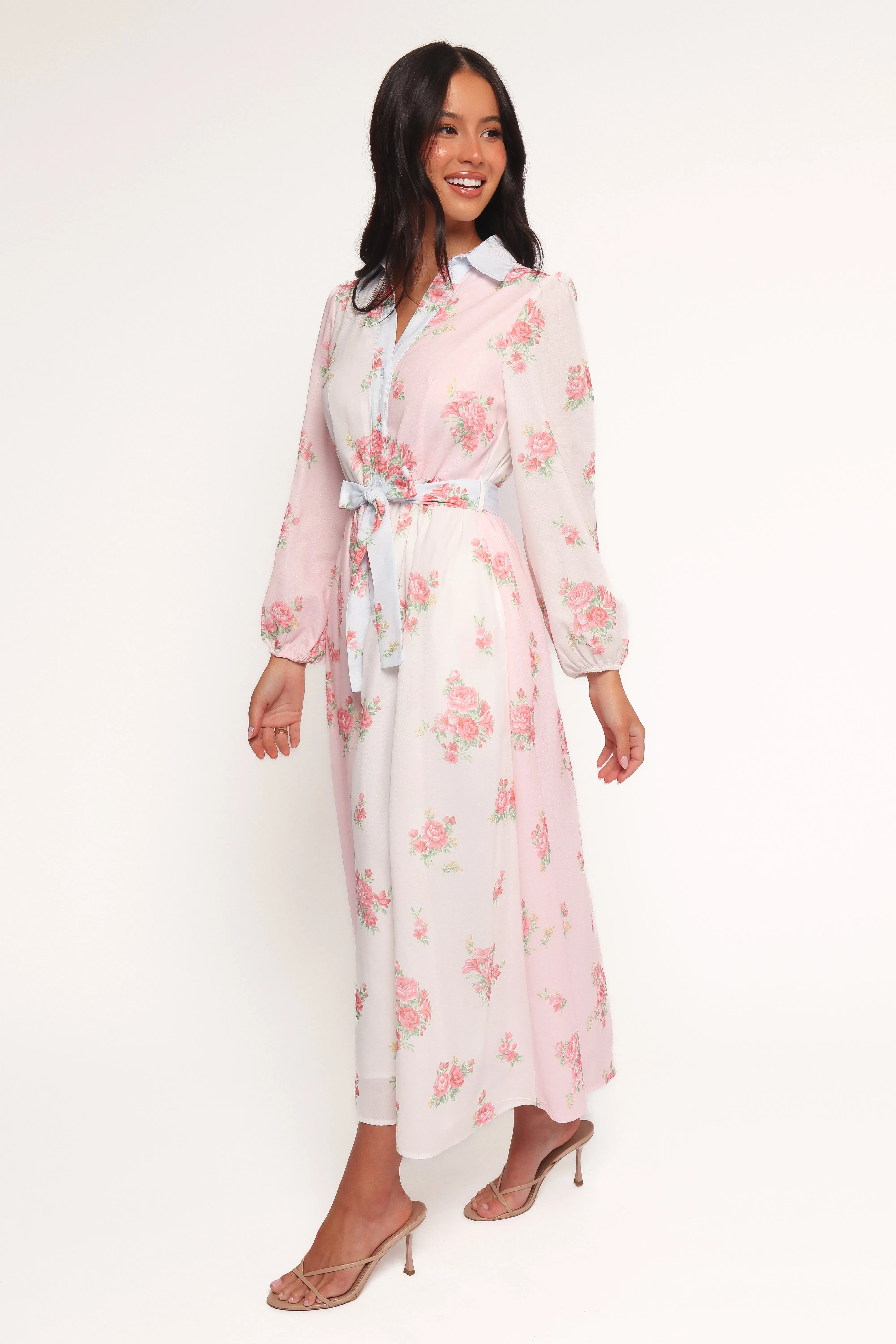 Juni Button Up Maxi Dress - Floral sold by Petal & Pup product image thumbnail 2