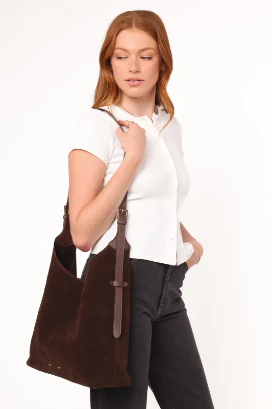Frankie Handbag - Brown made by Petal & Pup