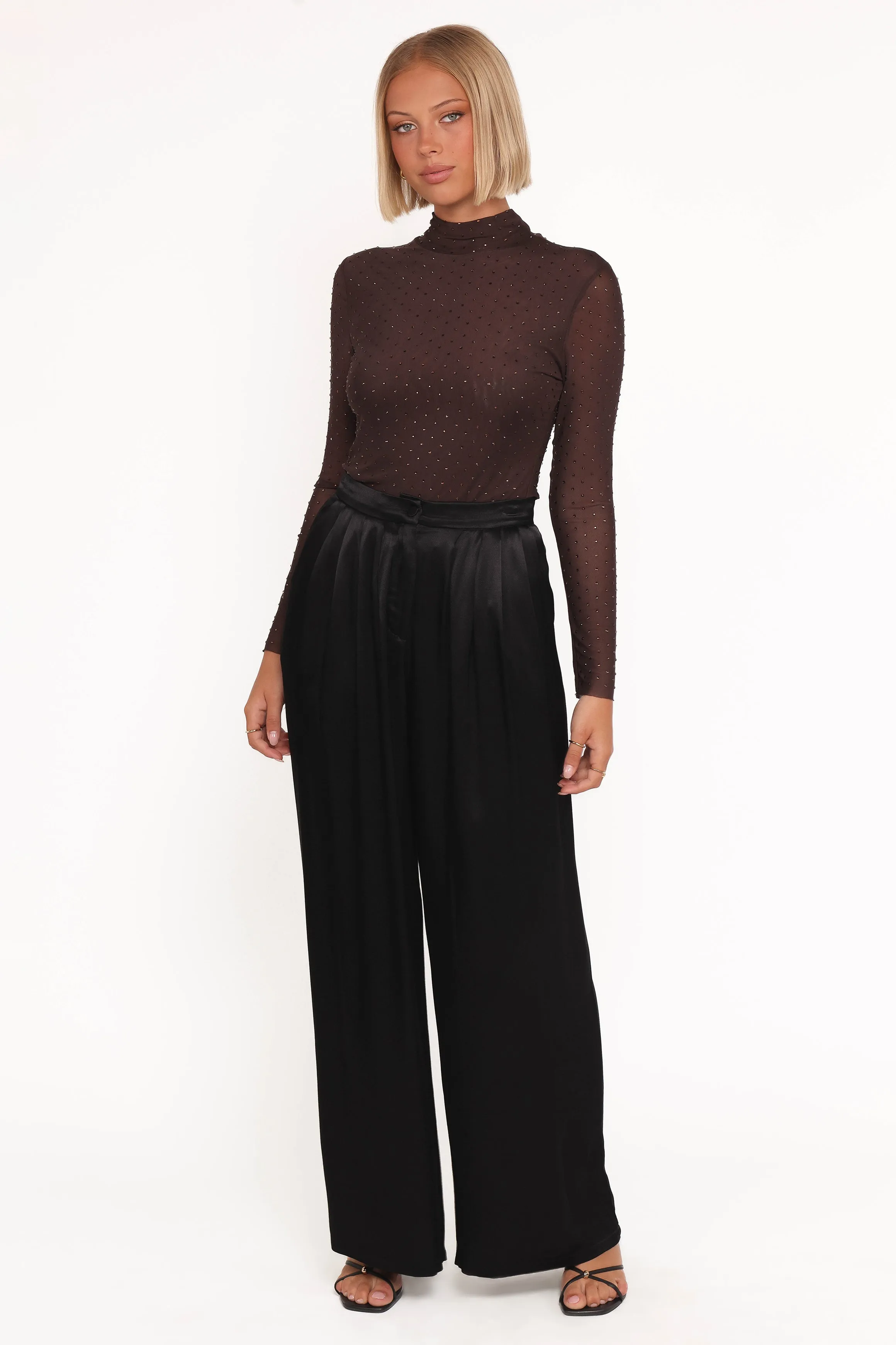 Joyce Wide Leg Pant - Black sold by Petal & Pup product image thumbnail 2