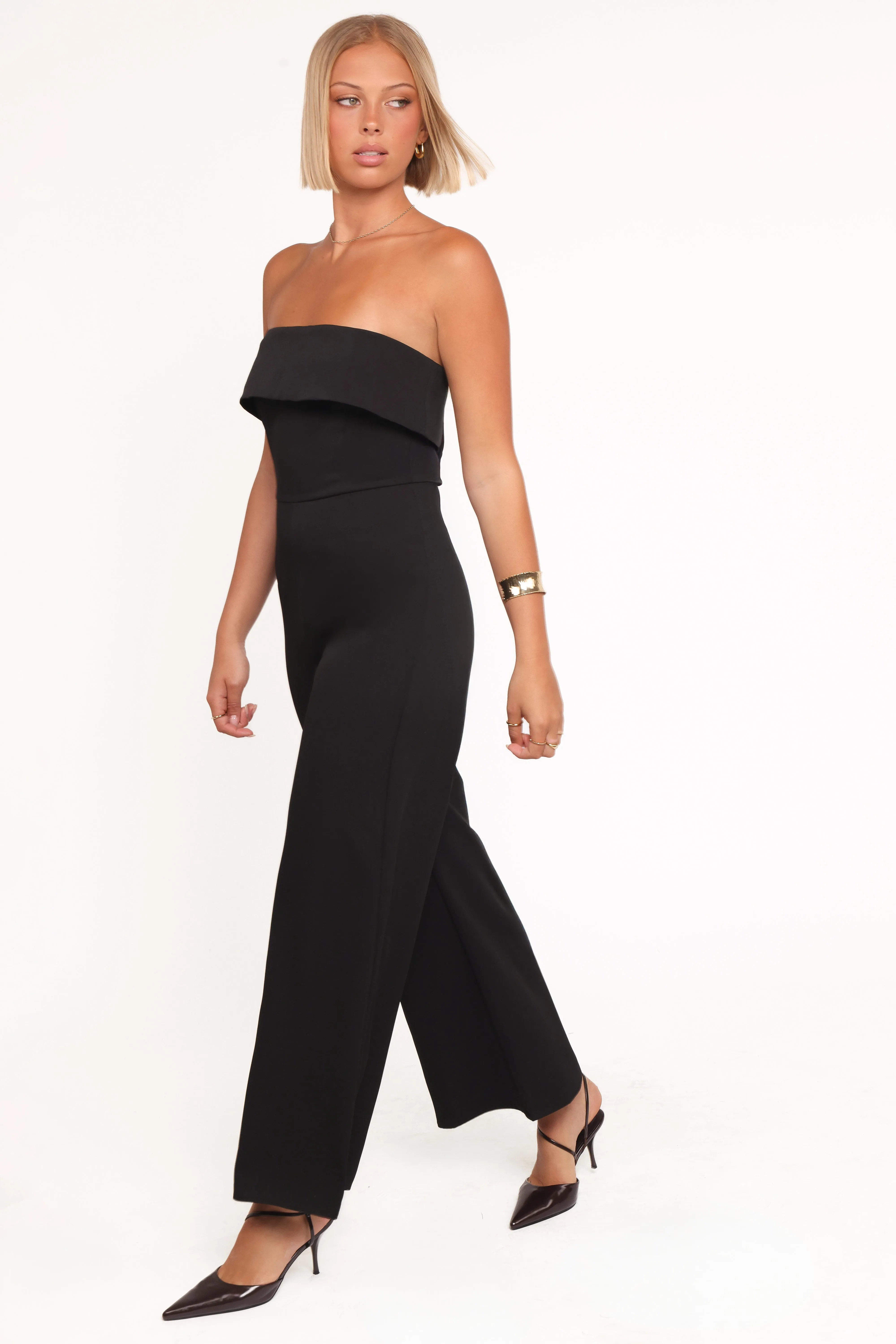 Danni Jumpsuit - Black sold by Petal & Pup