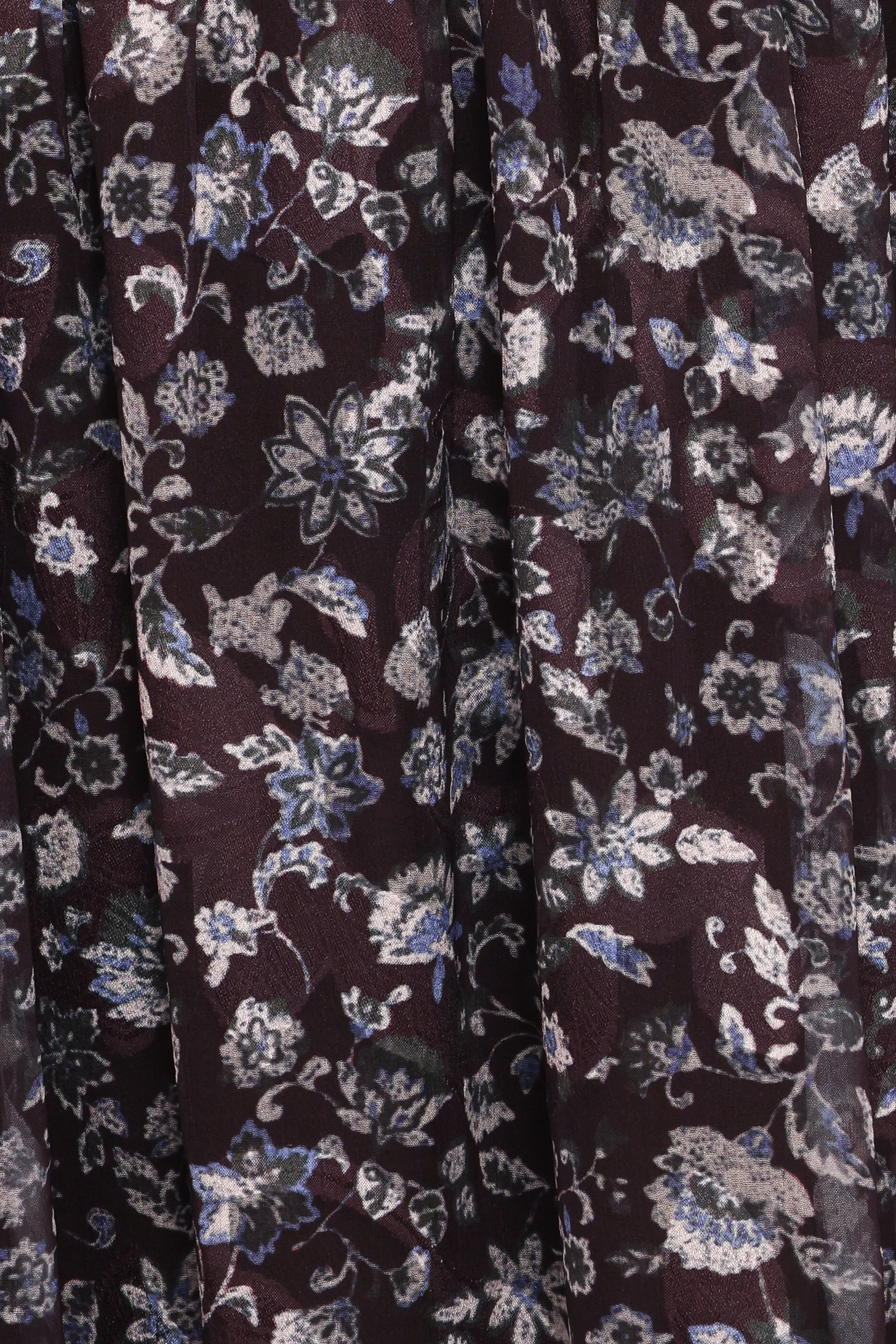 Myles Maxi Dress - Brown/Blue Floral sold by Petal & Pup product image thumbnail 5