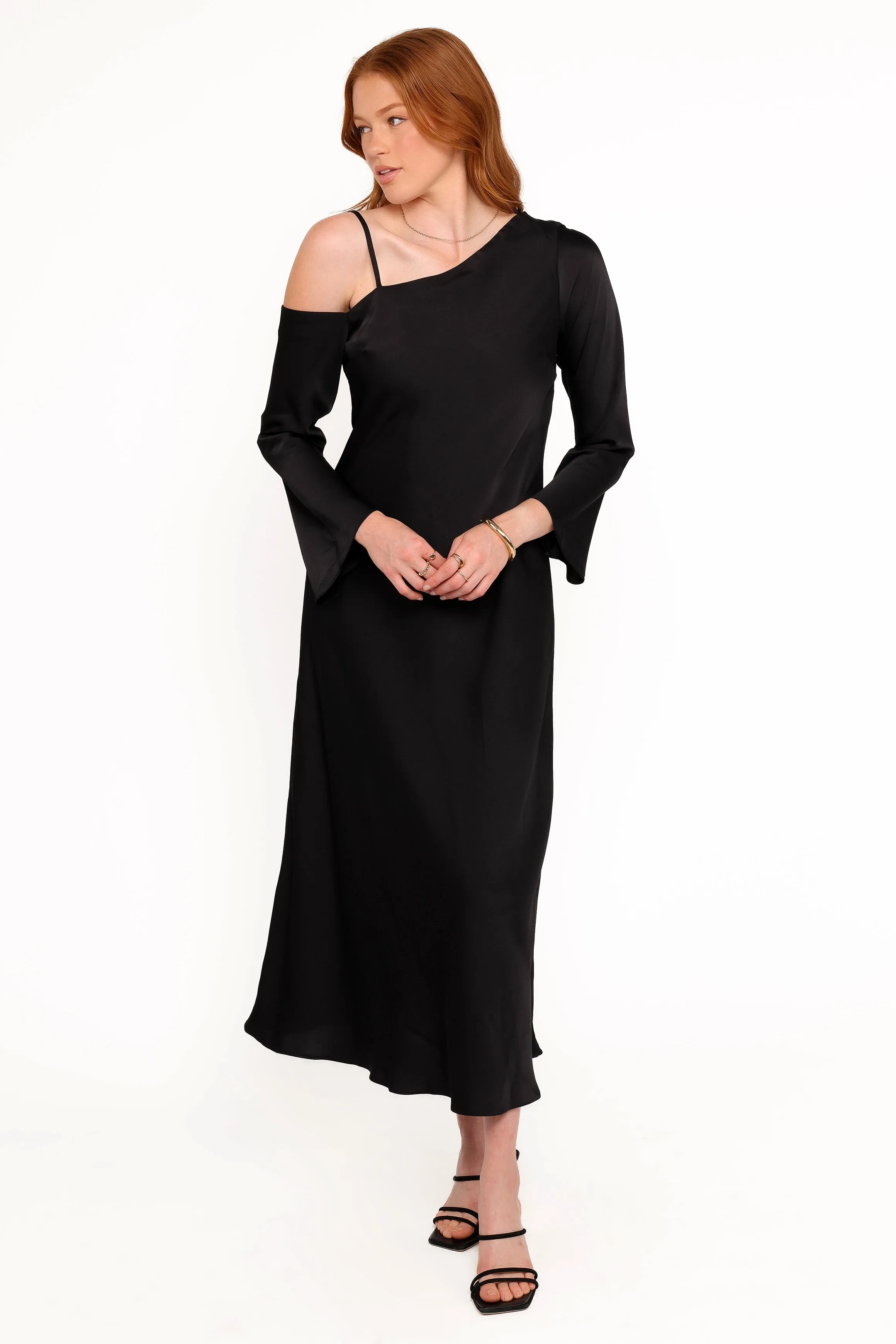 Lindra Maxi Dress - Black sold by Petal & Pup product image thumbnail 5