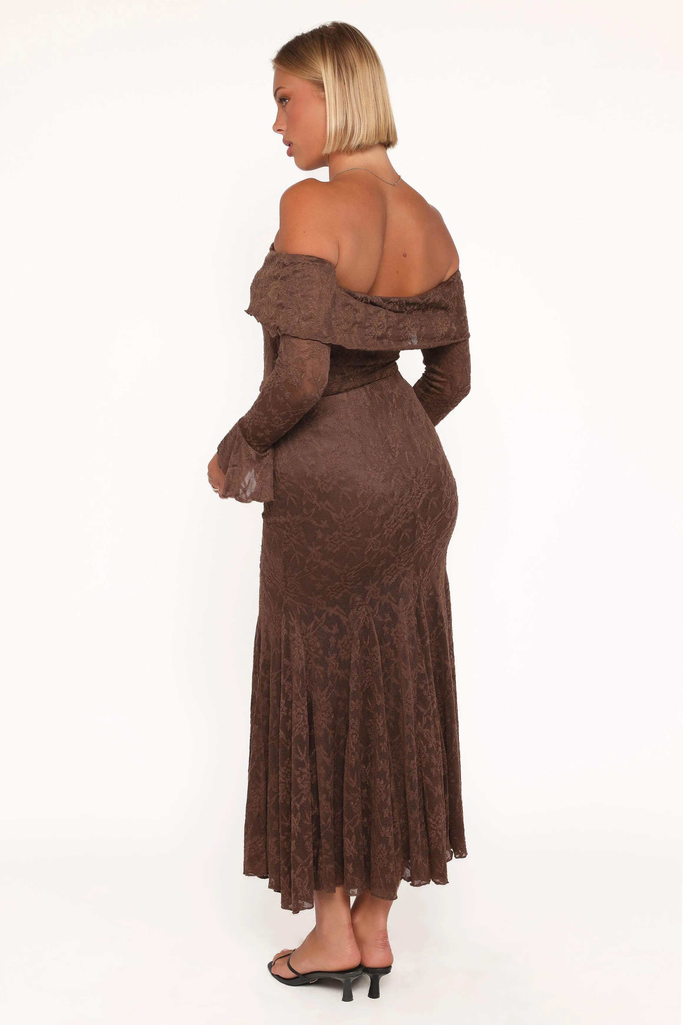 Bromley Lace Skirt Set - Brown sold by Petal & Pup product image thumbnail 5