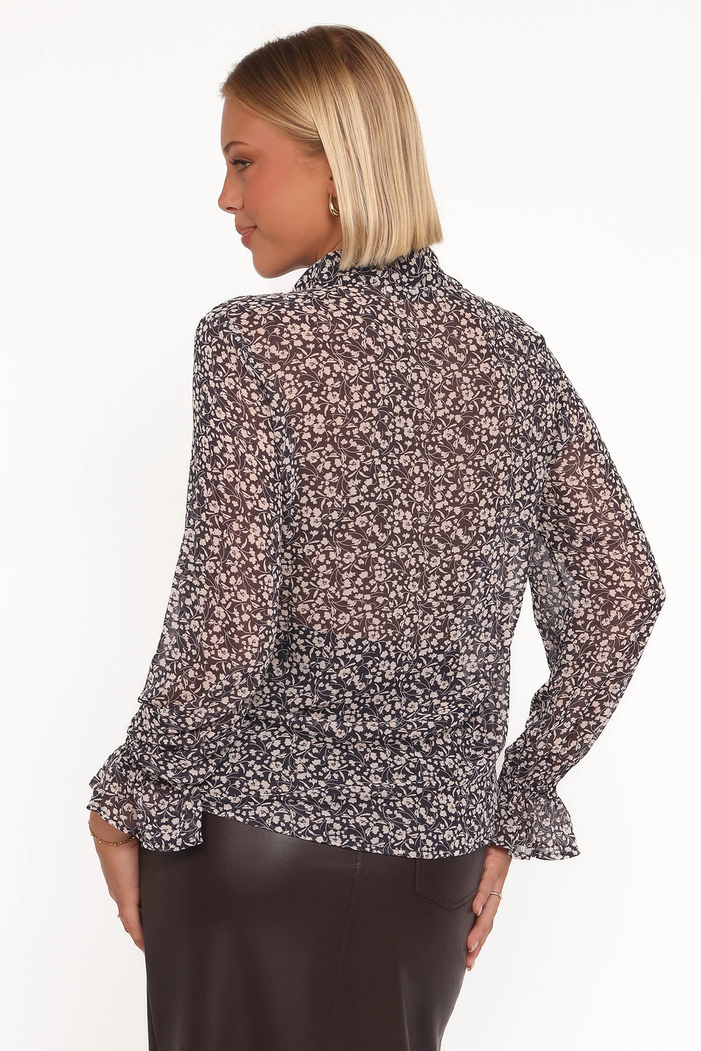 Eveline Top - Nocturnal Garden sold by Petal & Pup product image thumbnail 4