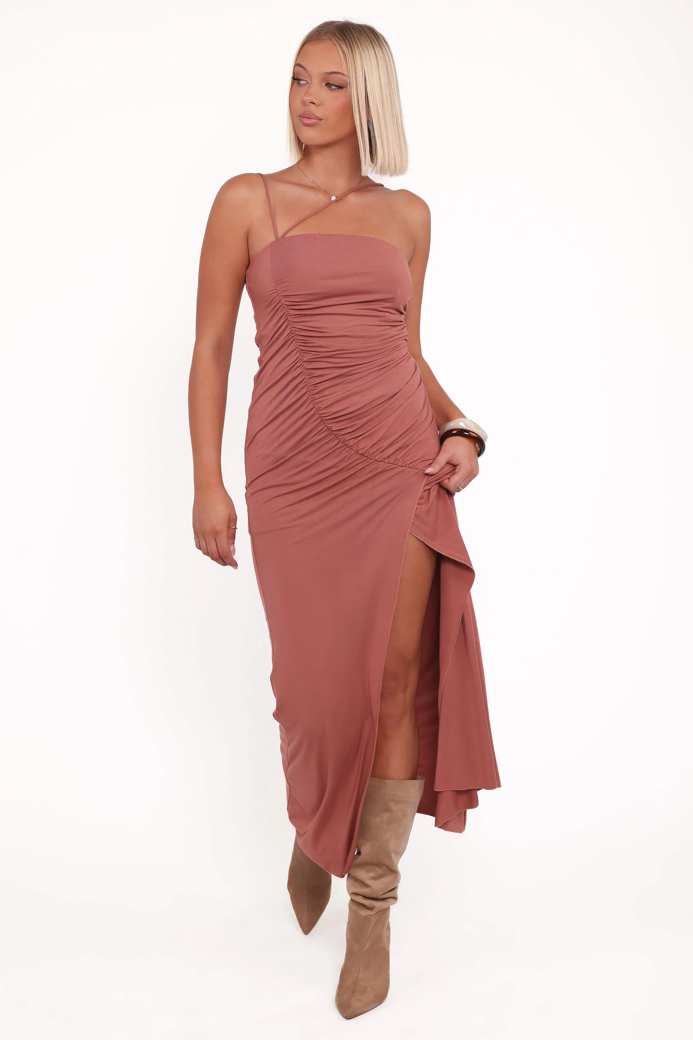 Avaline Maxi Dress - Terracotta sold by Petal & Pup product image thumbnail 2