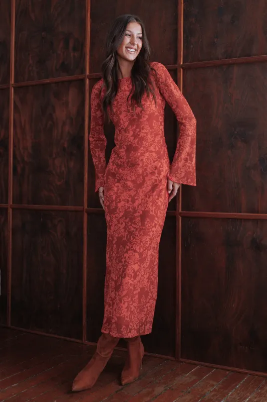 Talitha Maxi Dress - Red Roses sold by Petal & Pup