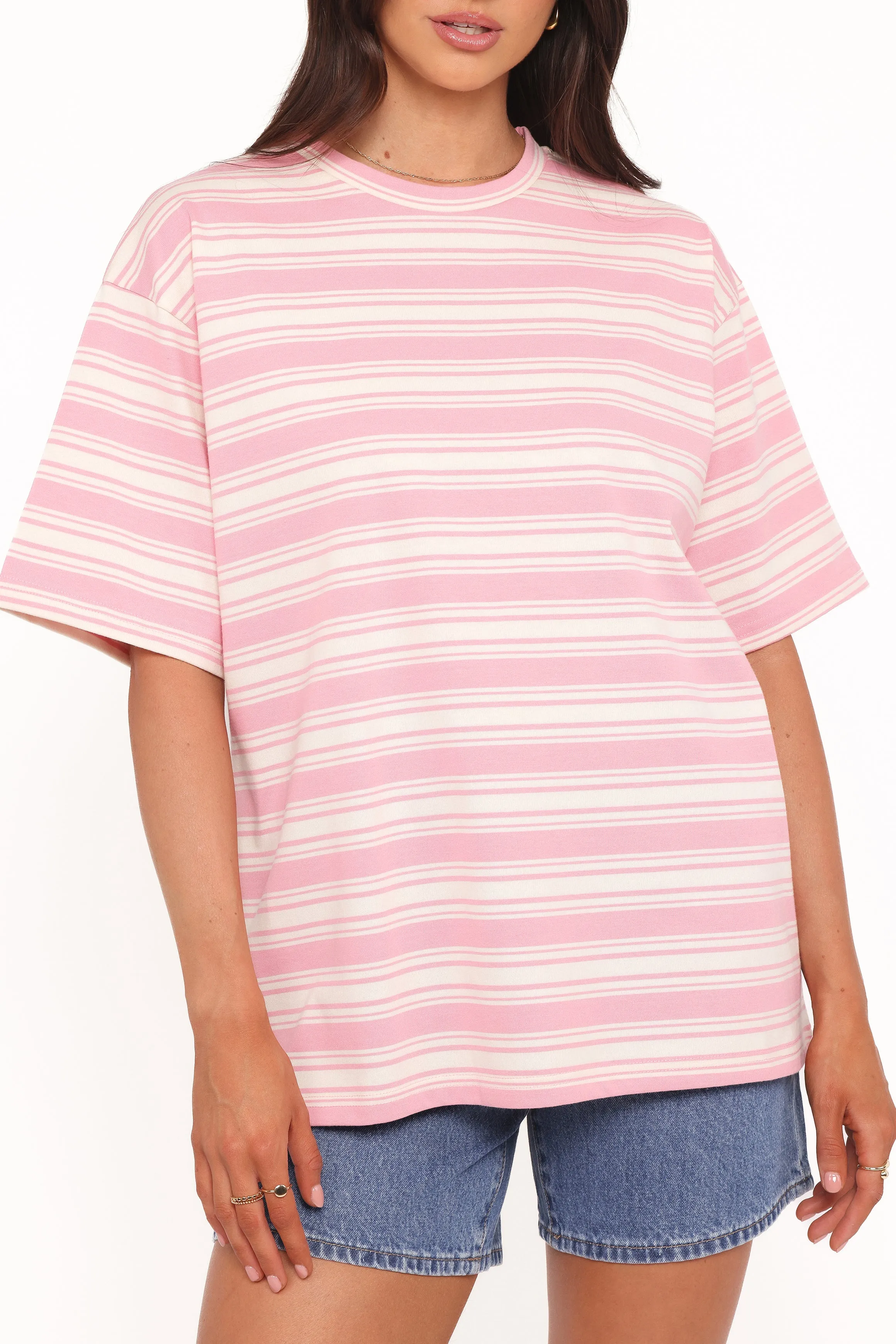Zestora Tee - White Pink sold by Petal & Pup product image thumbnail 2