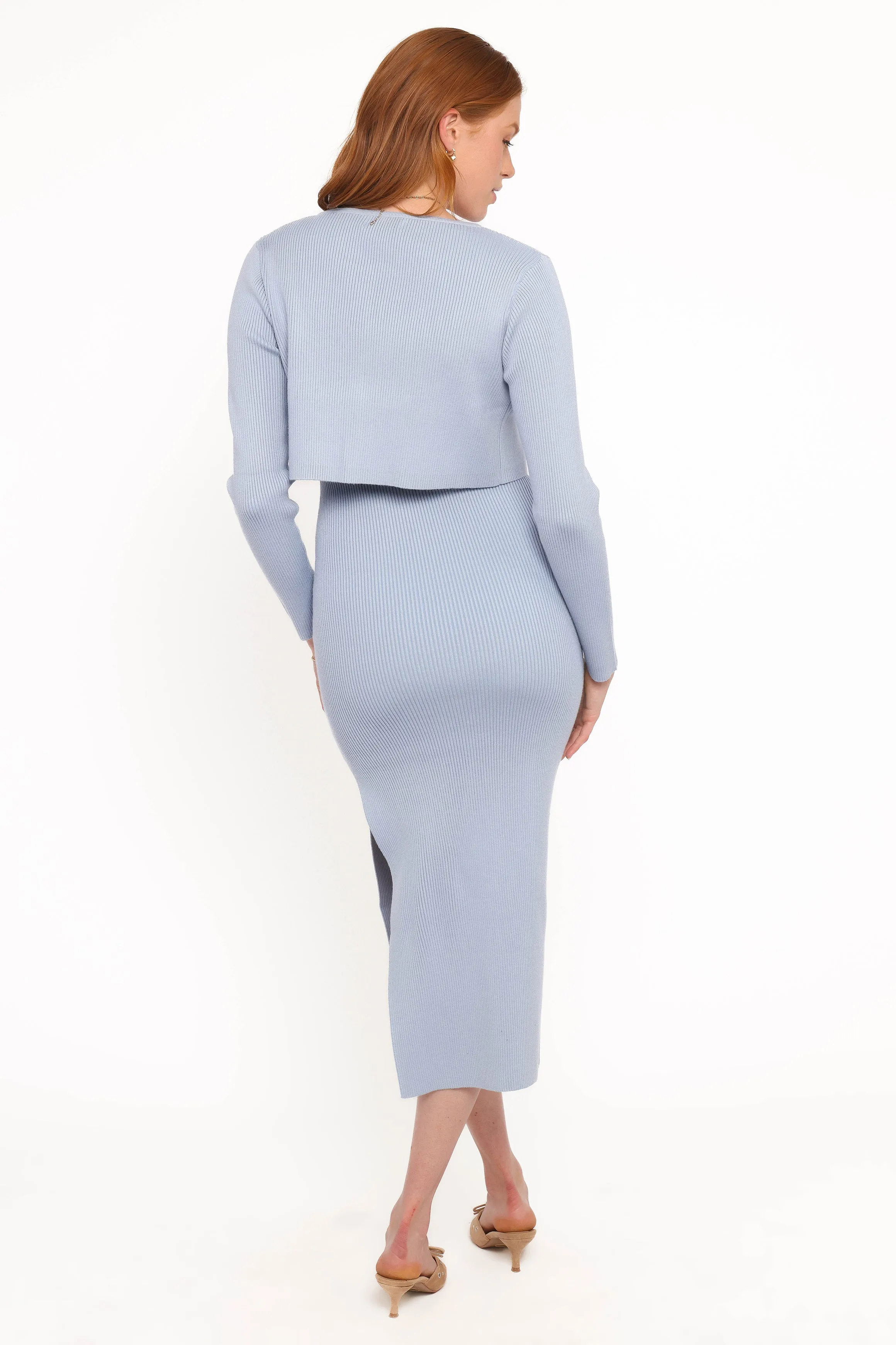 Tagum Midi Dress - Blue sold by Petal & Pup product image thumbnail 5