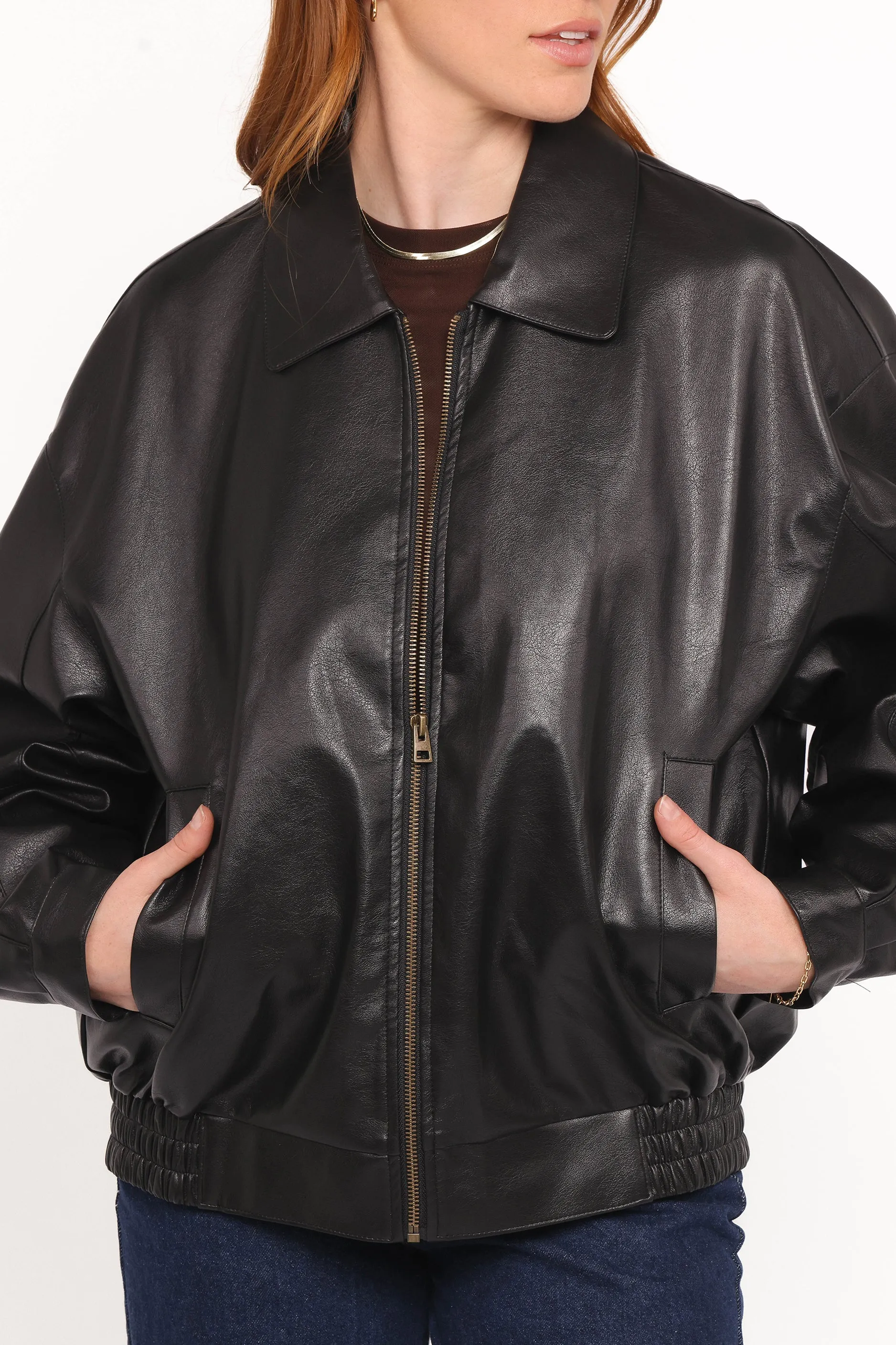 Zoe Bomber Jacket - Black sold by Petal & Pup product image thumbnail 2