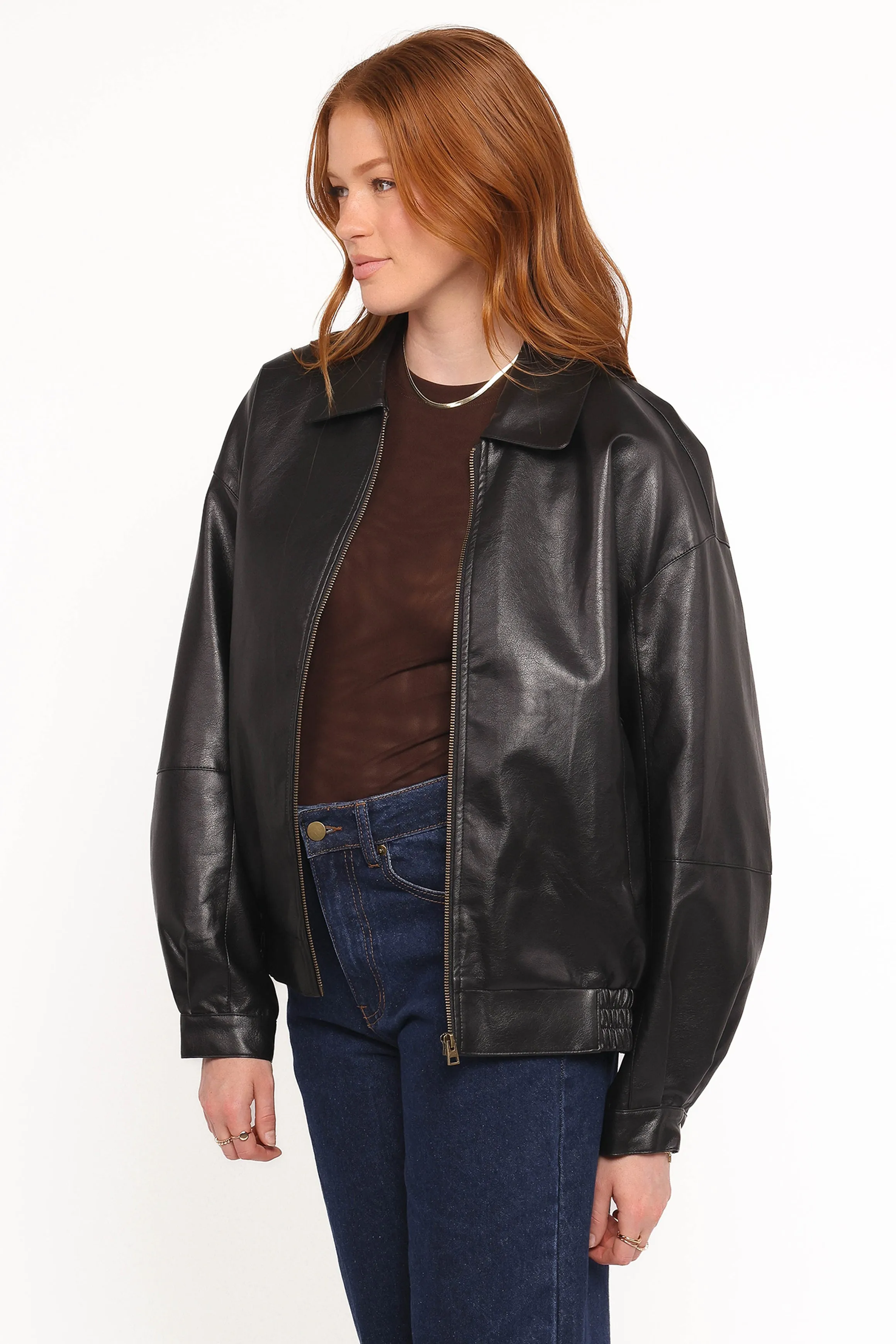 Zoe Bomber Jacket - Black sold by Petal & Pup product image thumbnail 4