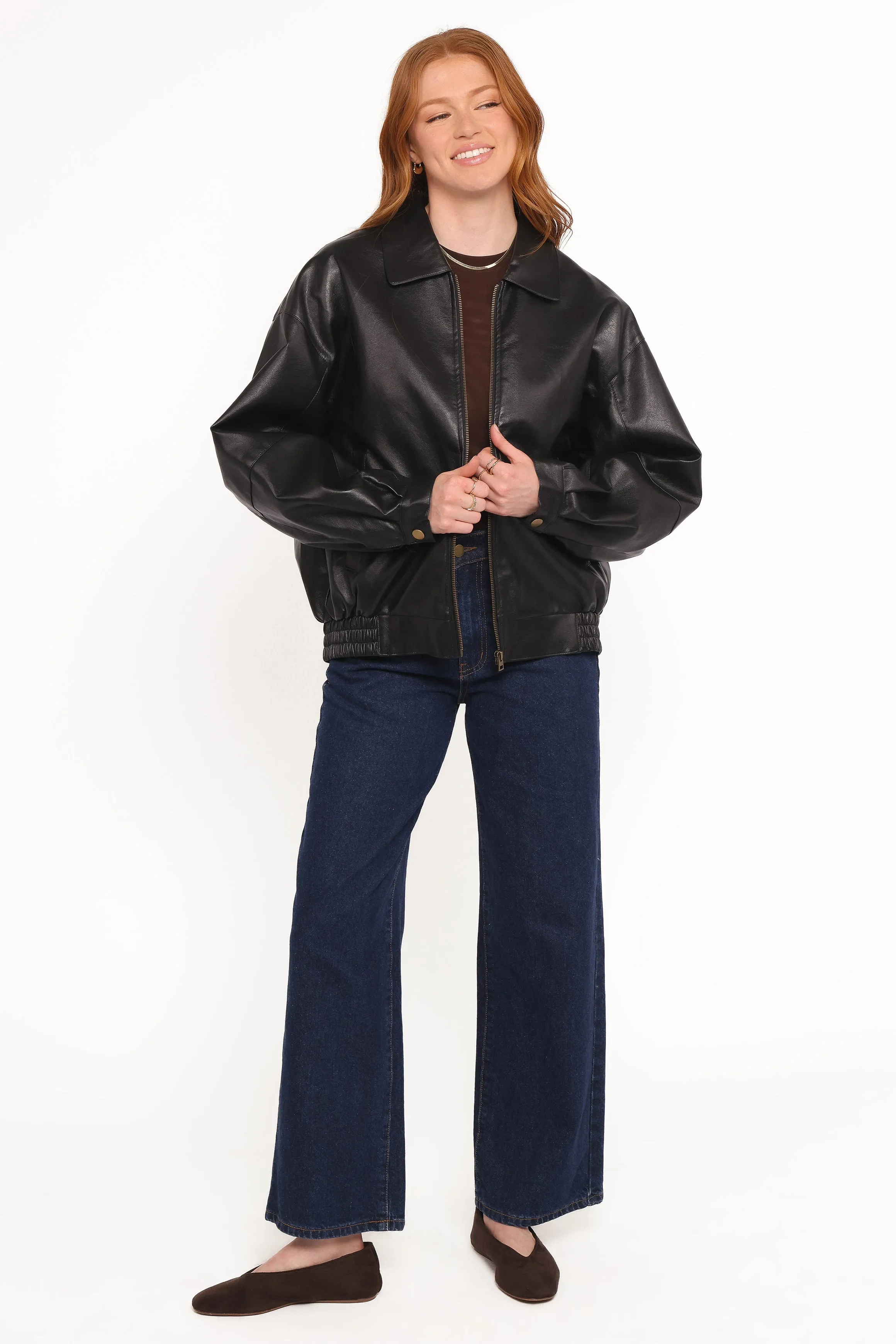 Zoe Bomber Jacket - Black sold by Petal & Pup product image thumbnail 5