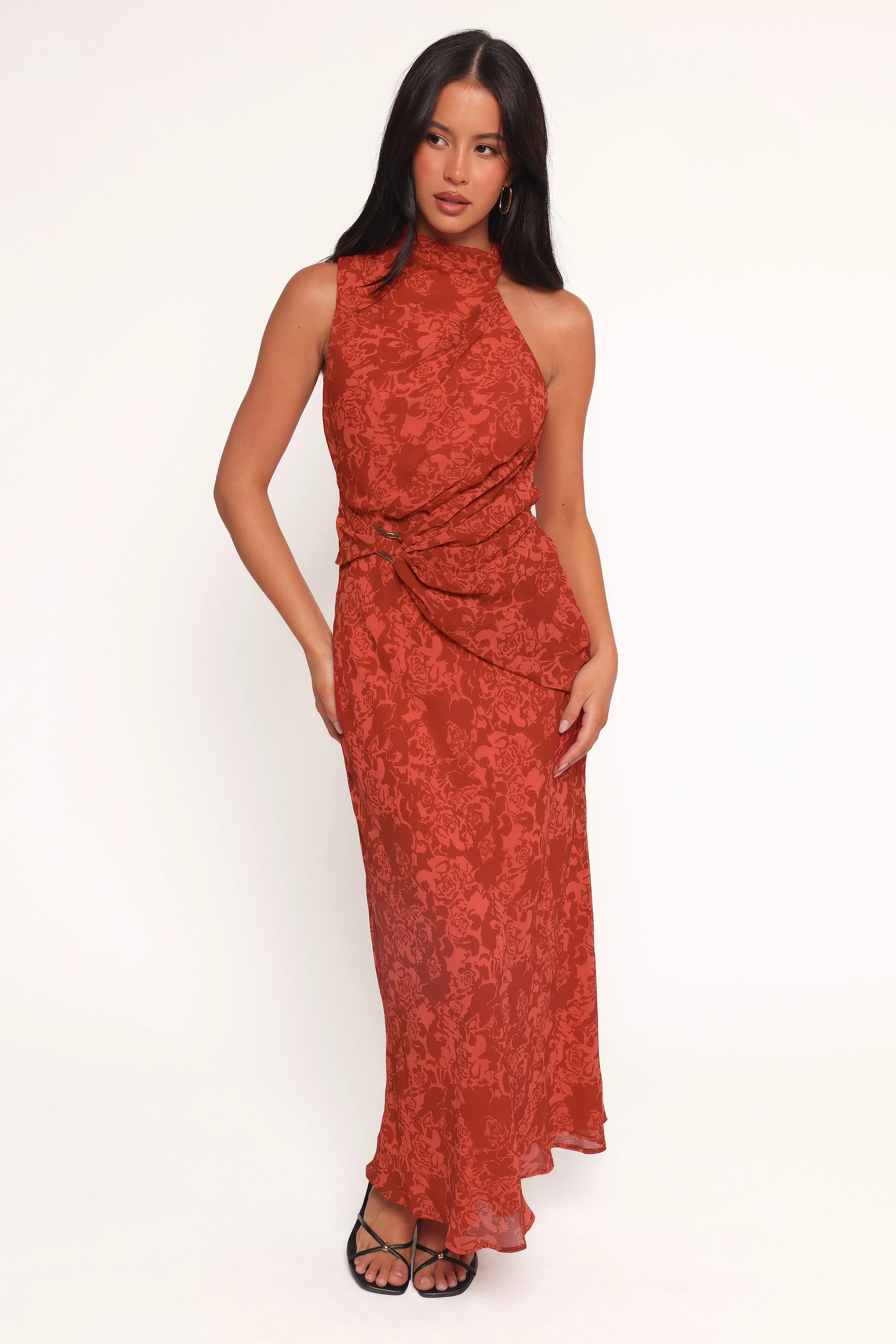 Isabeau Midi Dress - Red Roses sold by Petal & Pup product image thumbnail 2