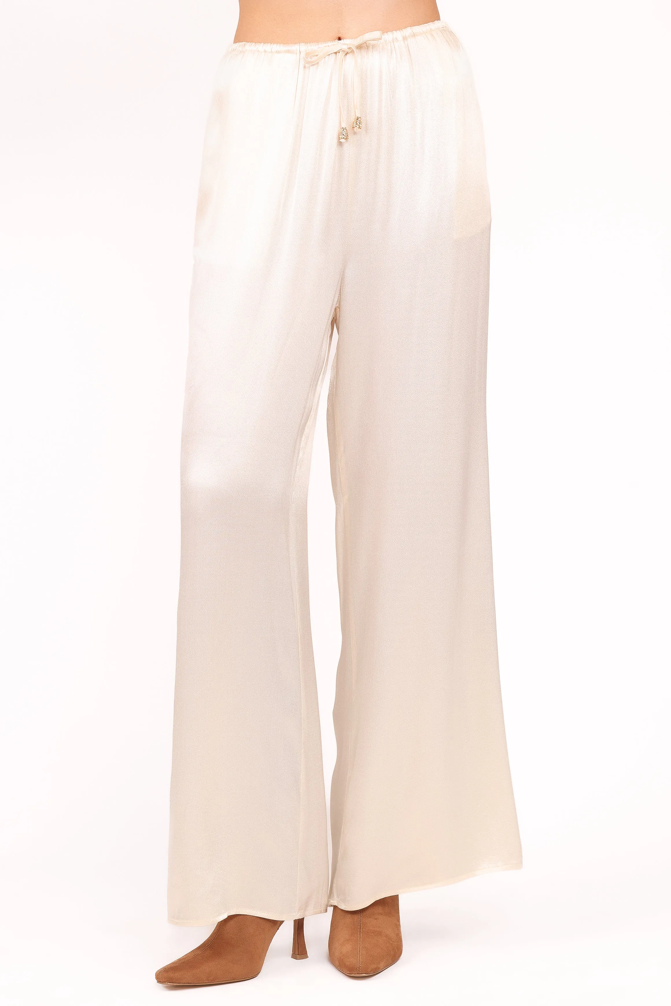 Valia Wide Leg Pant - Cream sold by Petal & Pup product image thumbnail 3