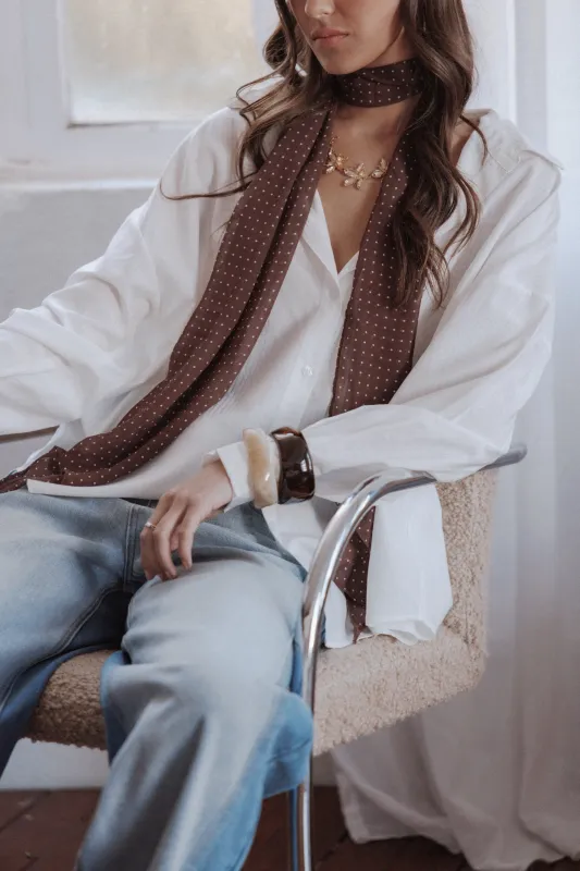 Amber Scarf - Brown sold by Petal & Pup