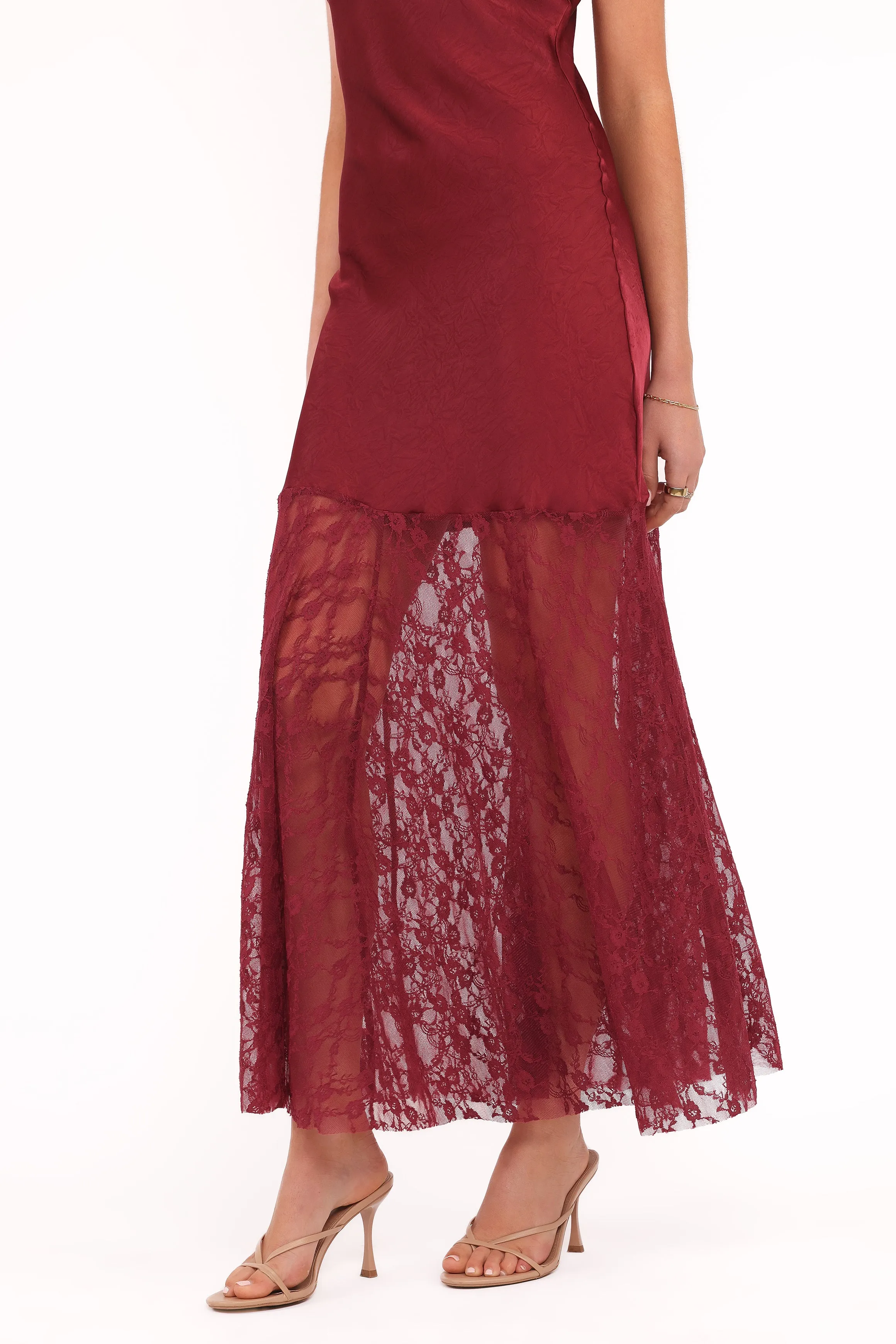 Elowyn Maxi Dress - Cherry sold by Petal & Pup product image thumbnail 3