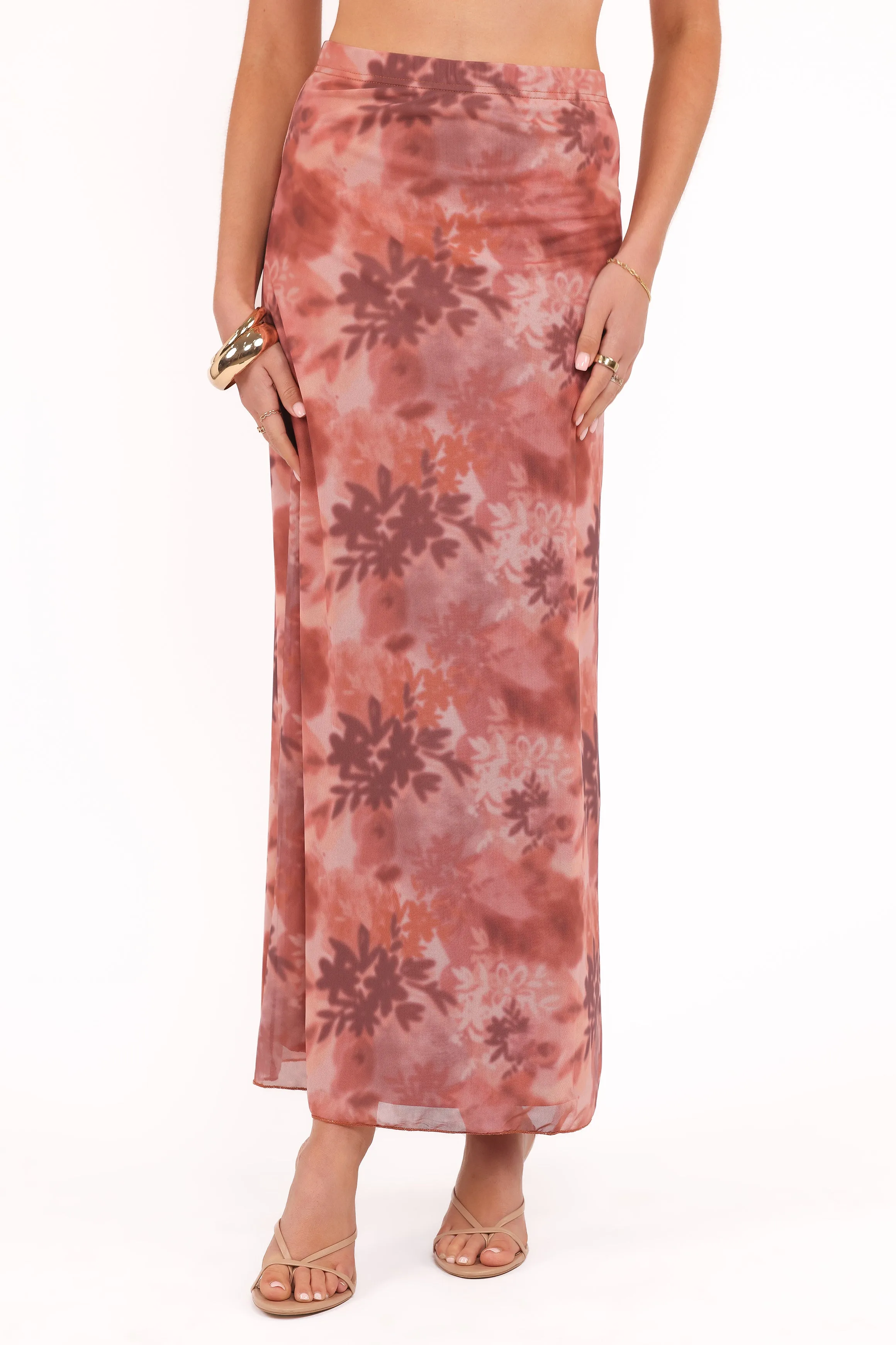 Bloise Maxi Skirt - Blurred Botanics sold by Petal & Pup product image thumbnail 3