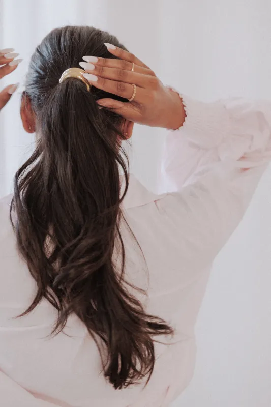 Hollis Hair Cuff Set - Gold sold by Petal & Pup