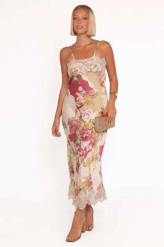 Laken Maxi Dress - Patchwork Floral sold by Petal & Pup