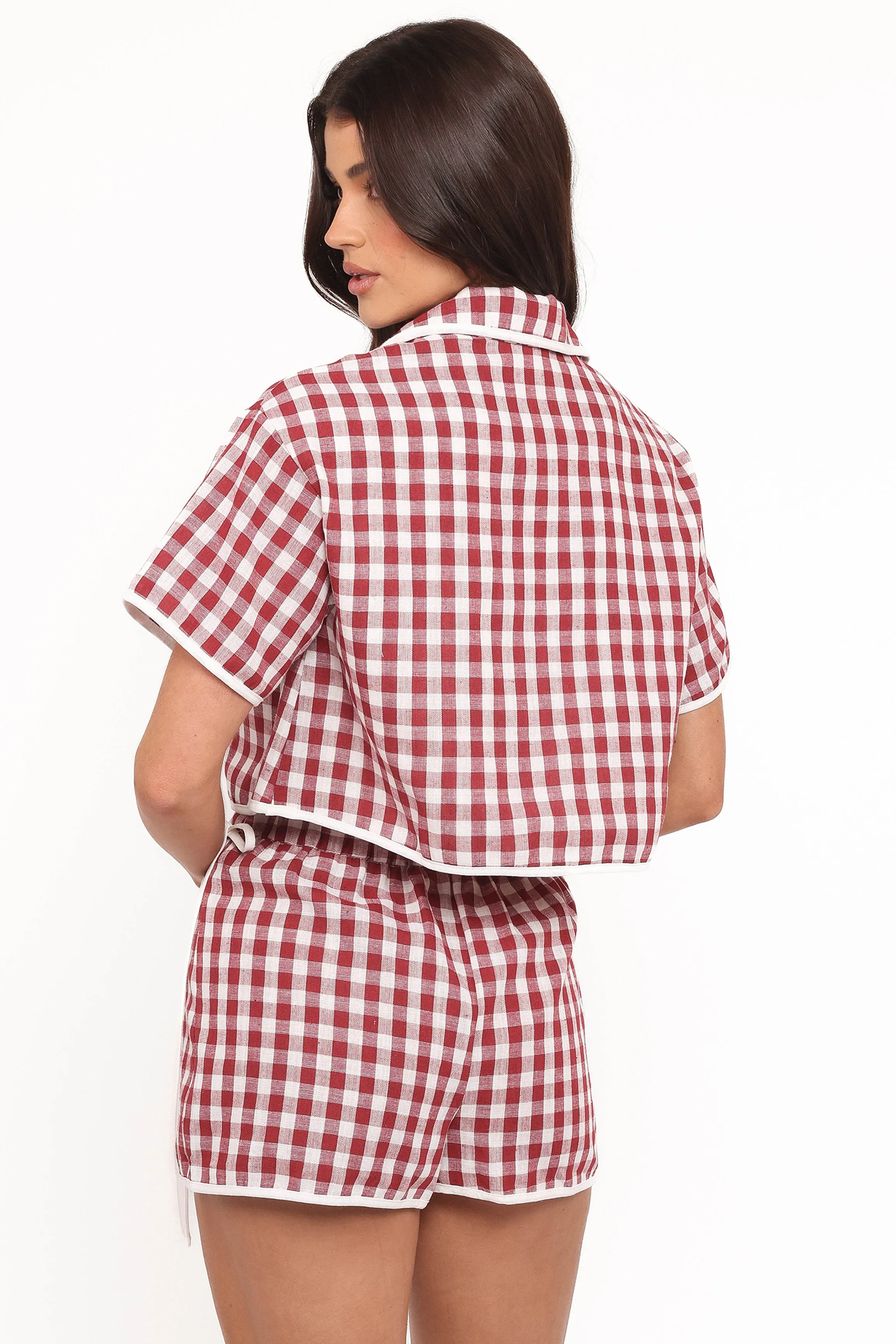 Ana Skort Set - Burgundy sold by Petal & Pup product image thumbnail 5