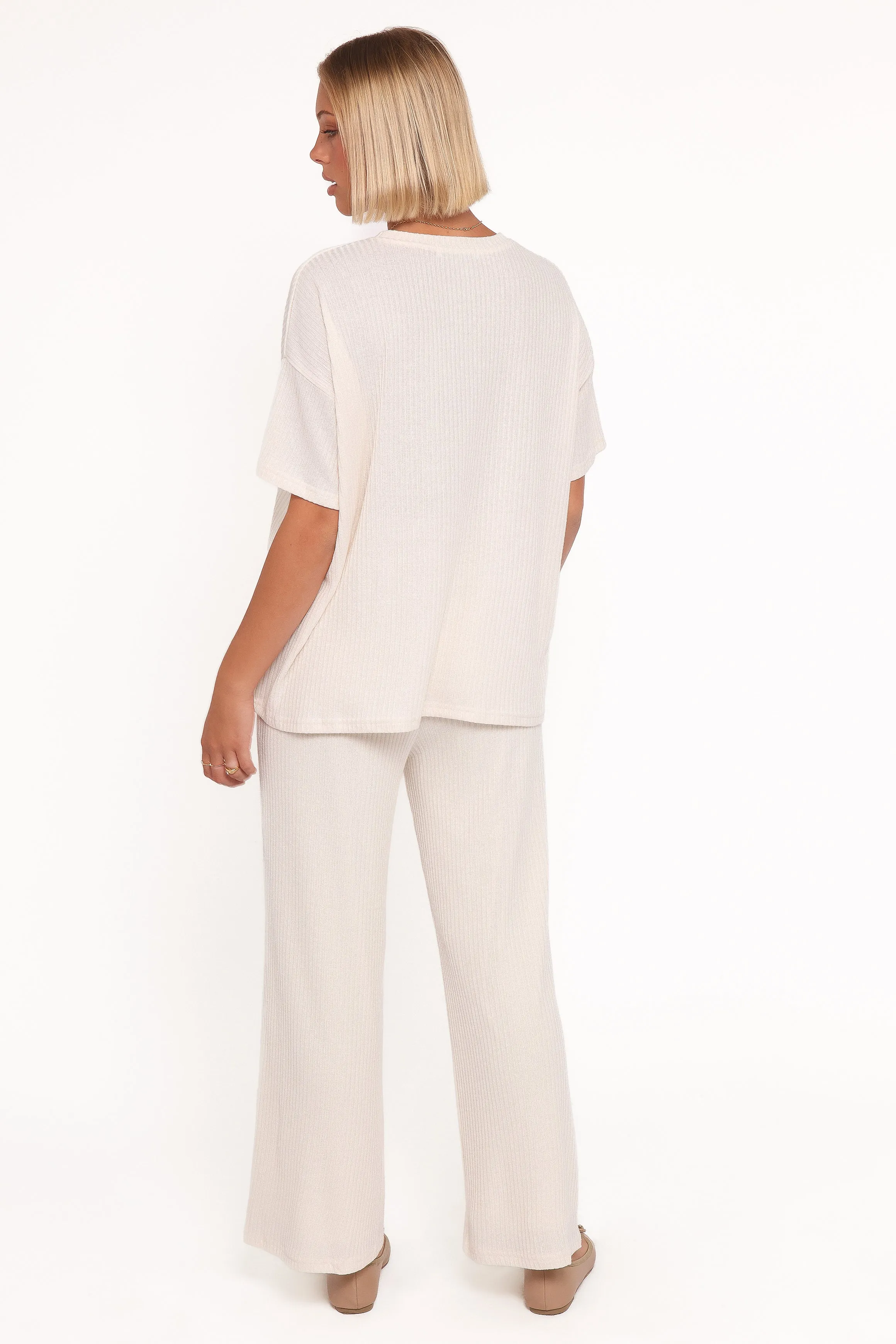 Granger Knit Pant Set - Cream sold by Petal & Pup product image thumbnail 4