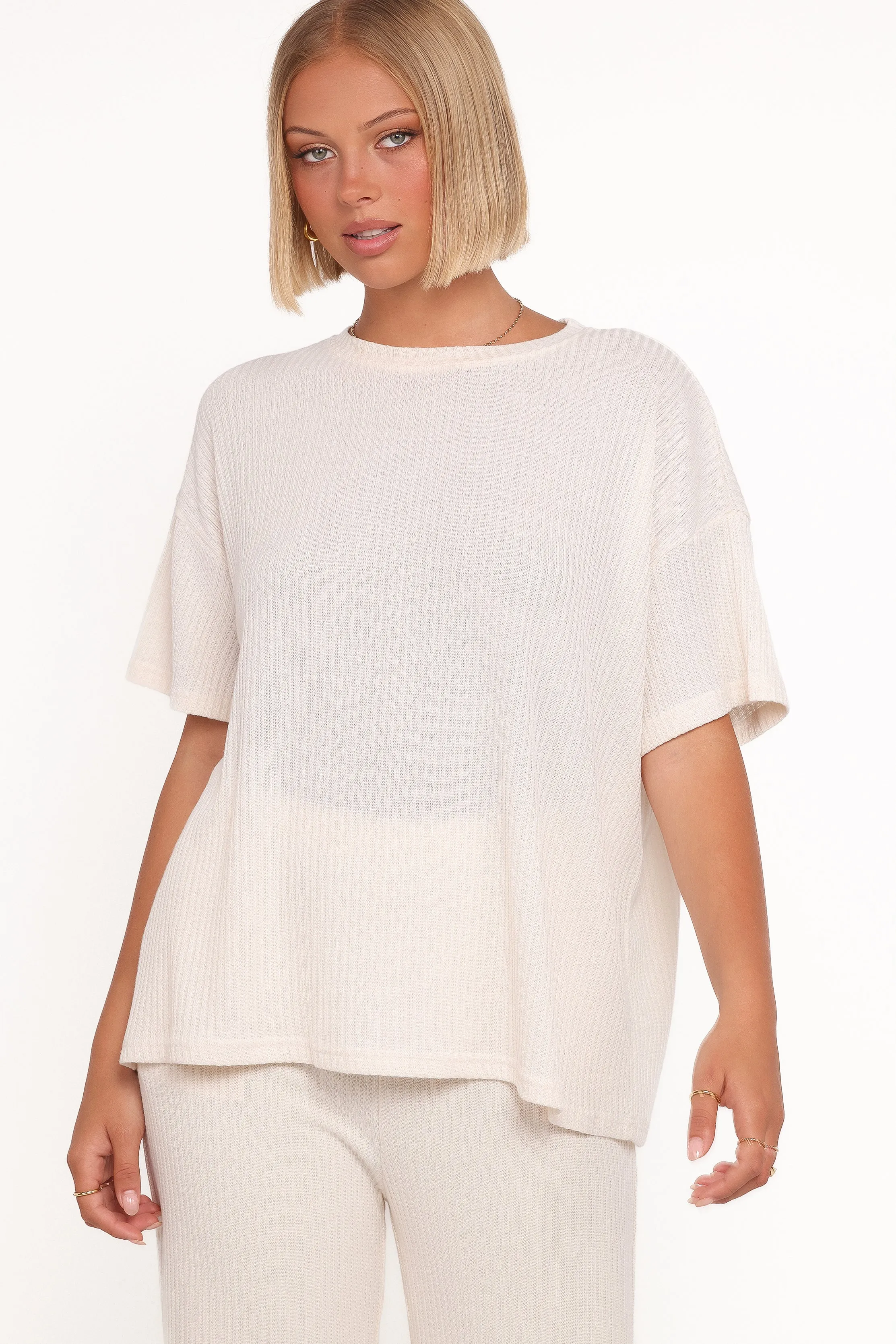 Granger Knit Pant Set - Cream sold by Petal & Pup product image thumbnail 2