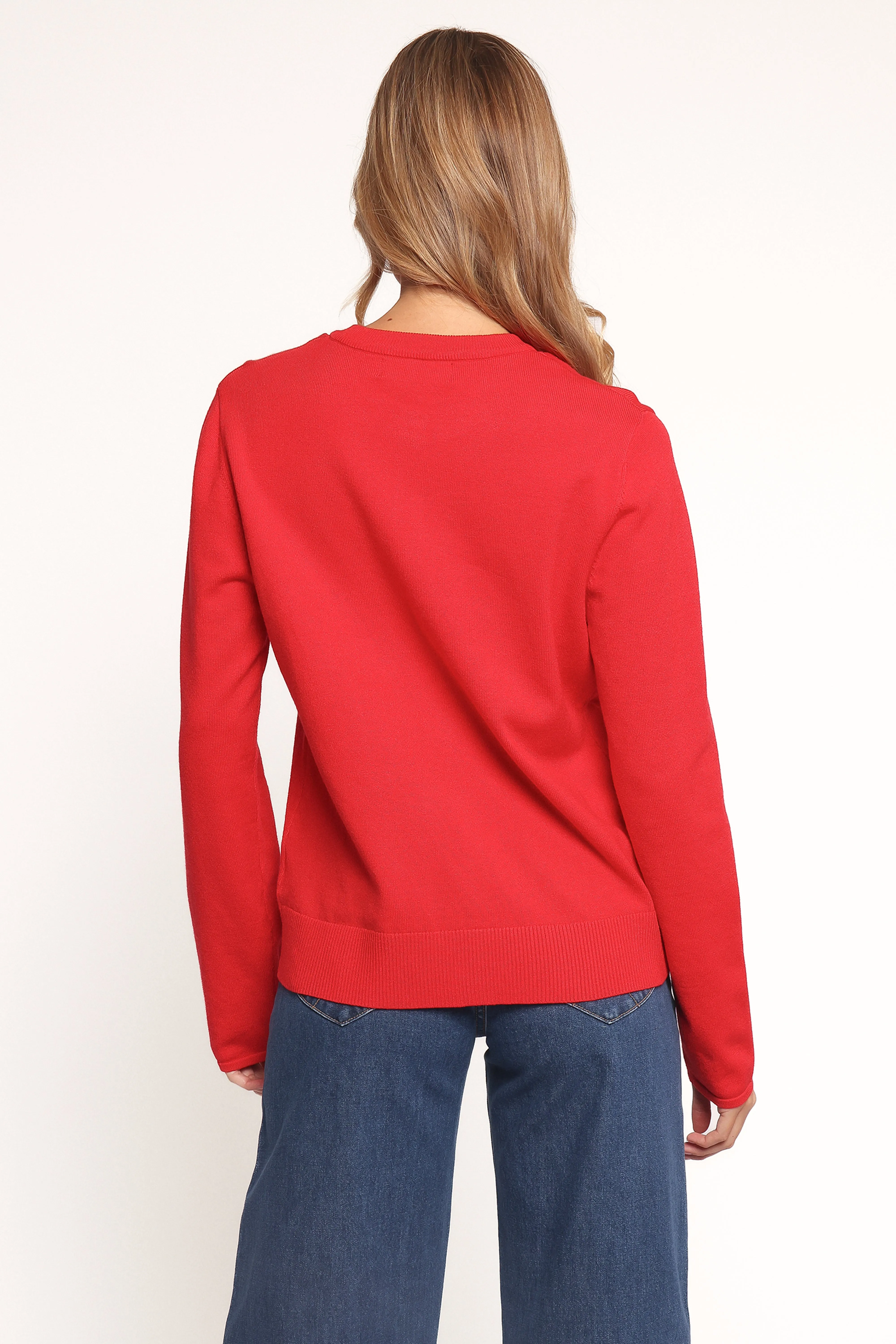 Abner Cardigan - Red sold by Petal & Pup product image thumbnail 5