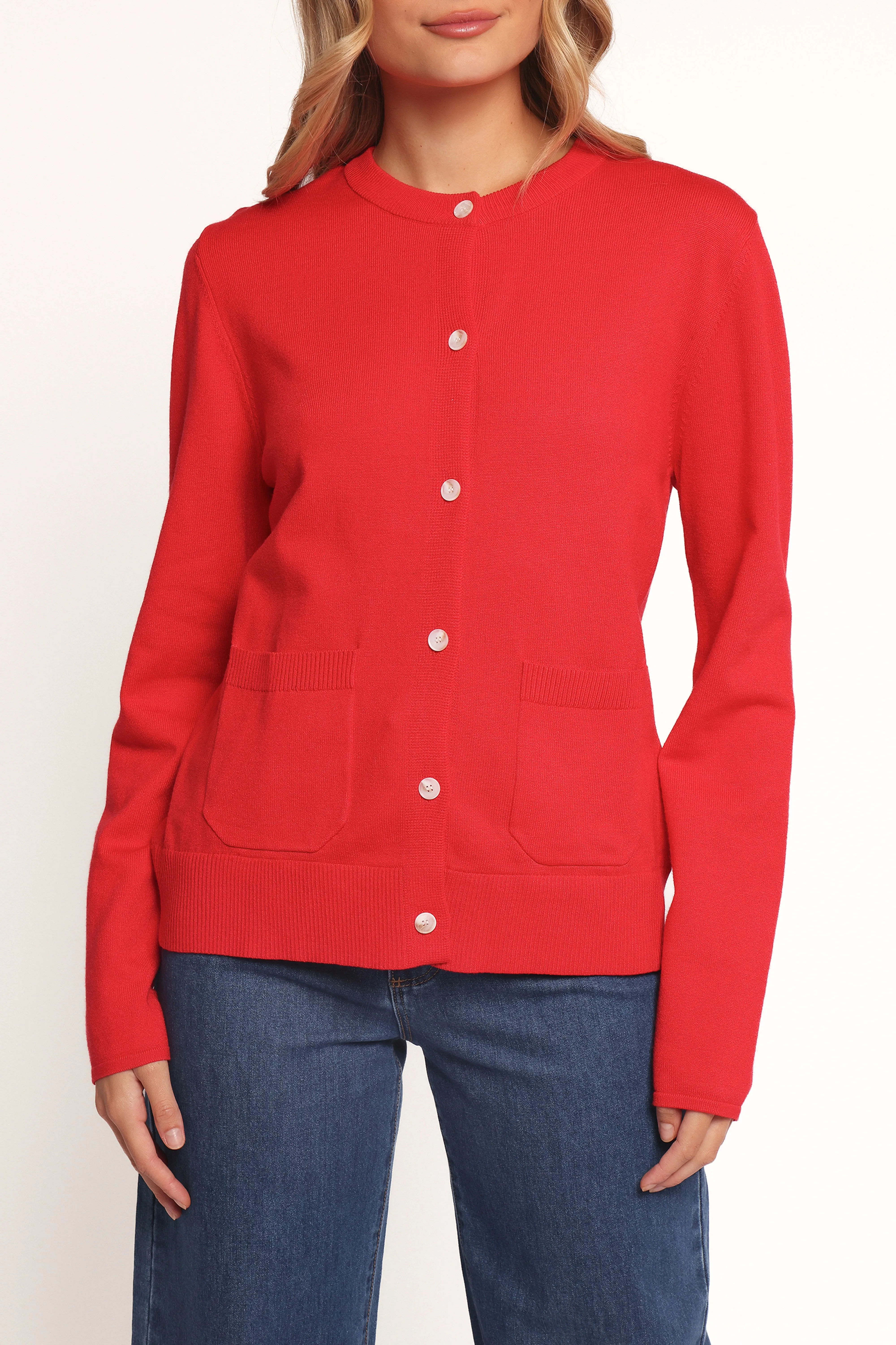 Abner Cardigan - Red sold by Petal & Pup product image thumbnail 3