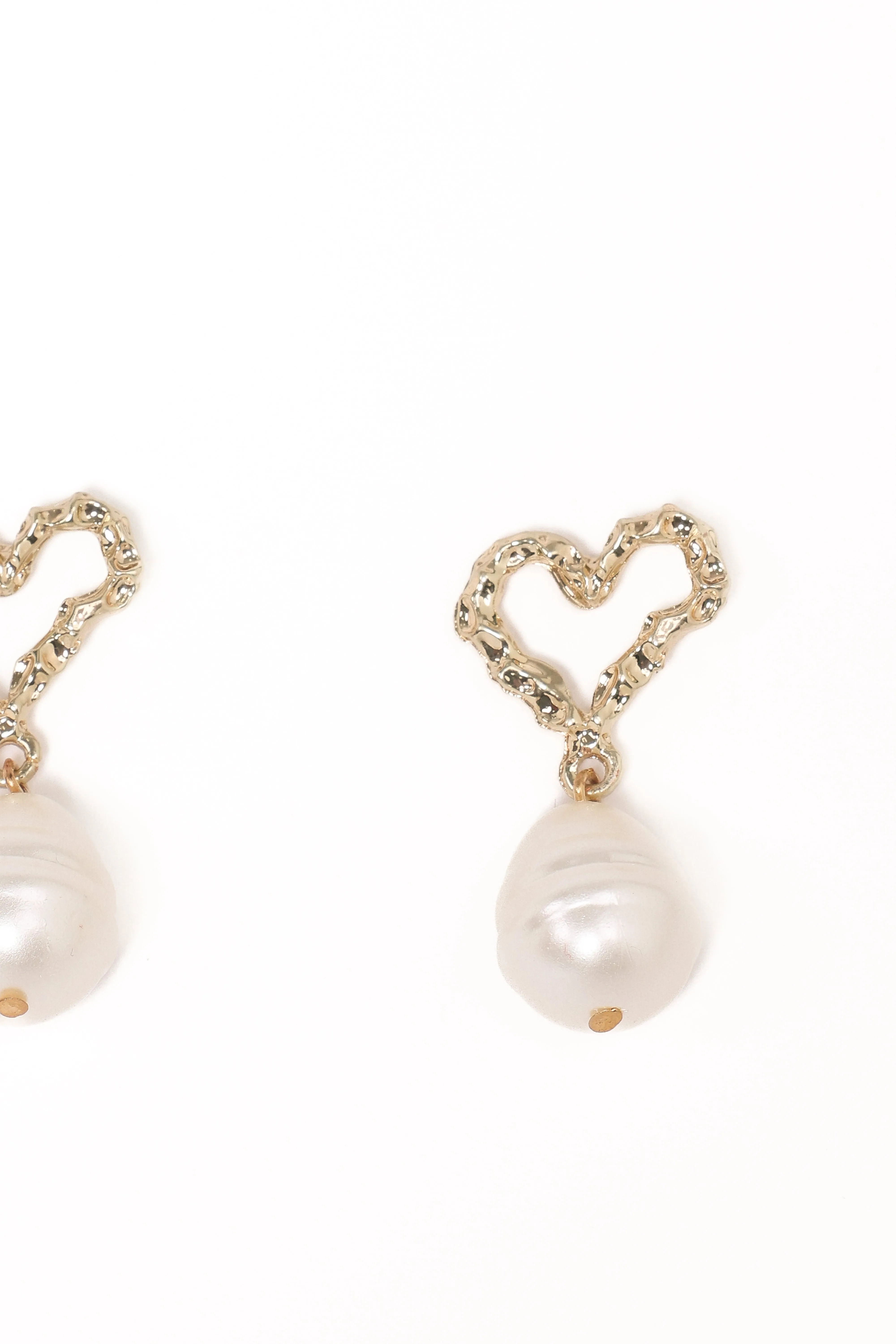 Solana Earrings - Gold Pearl sold by Petal & Pup product image thumbnail 3