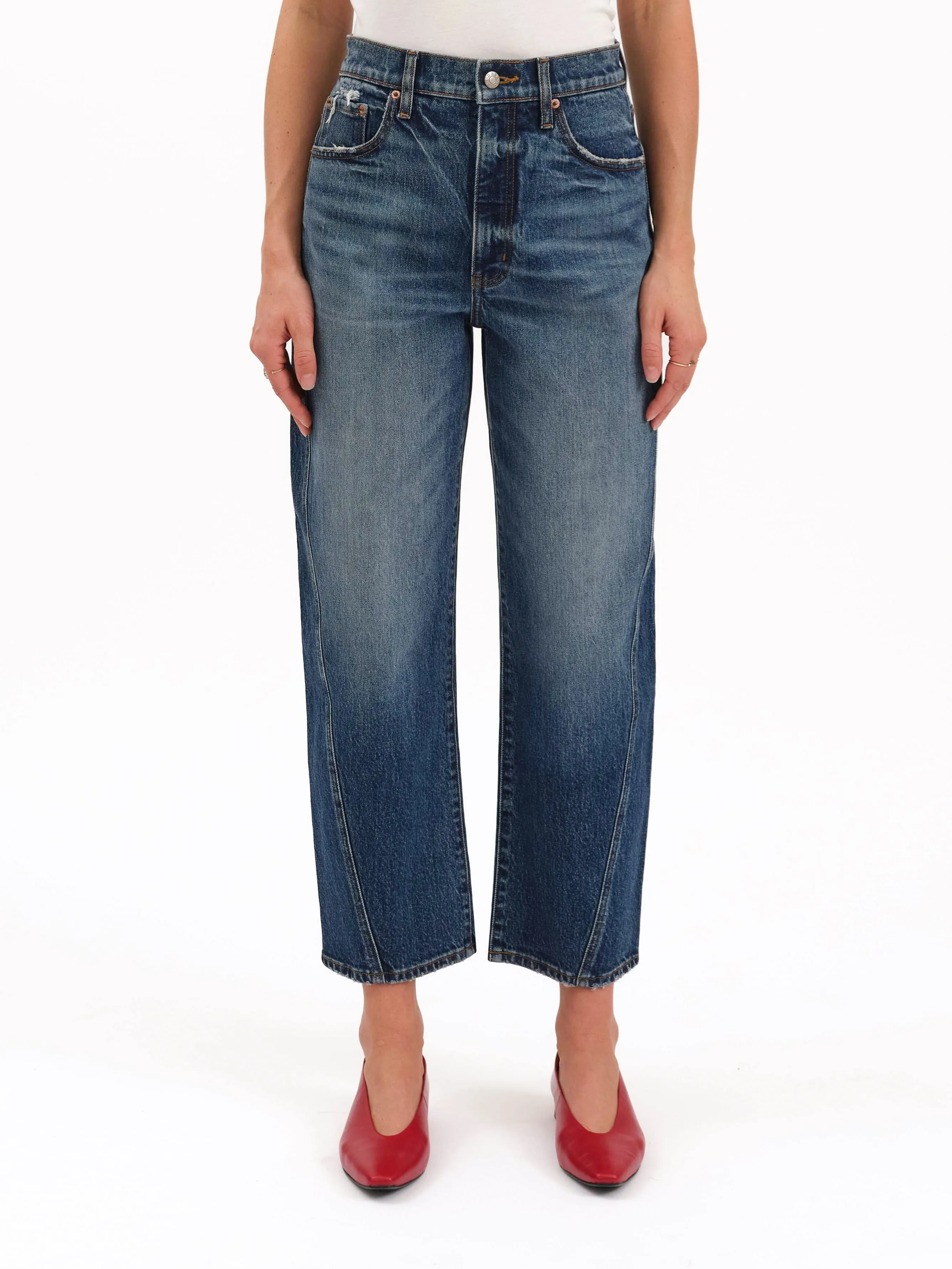 Westward Barrel Leg Jean - Authentic sold by Petal & Pup