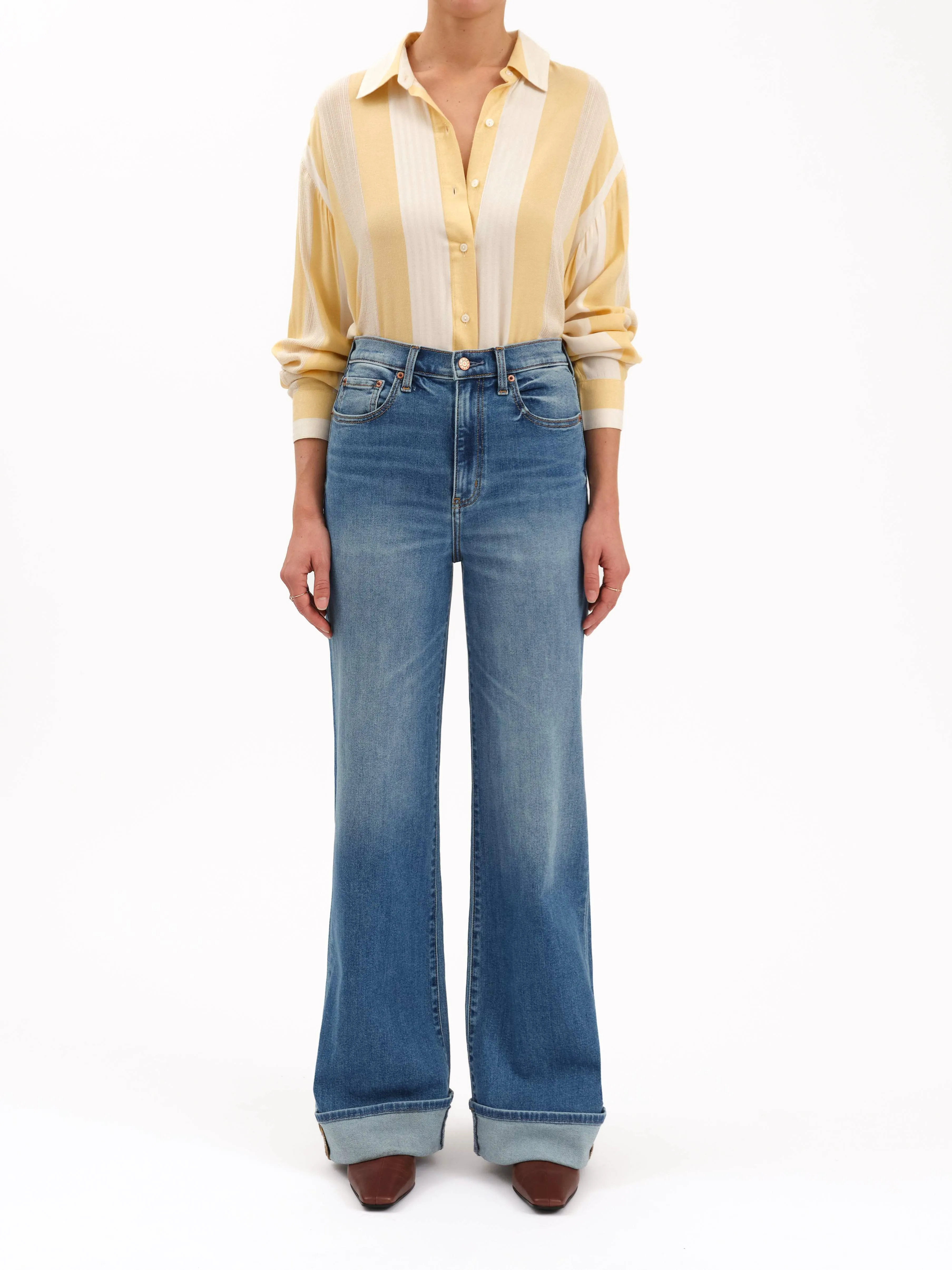 Far Out Wide Leg Jean - Big Break sold by Petal & Pup product image thumbnail 3