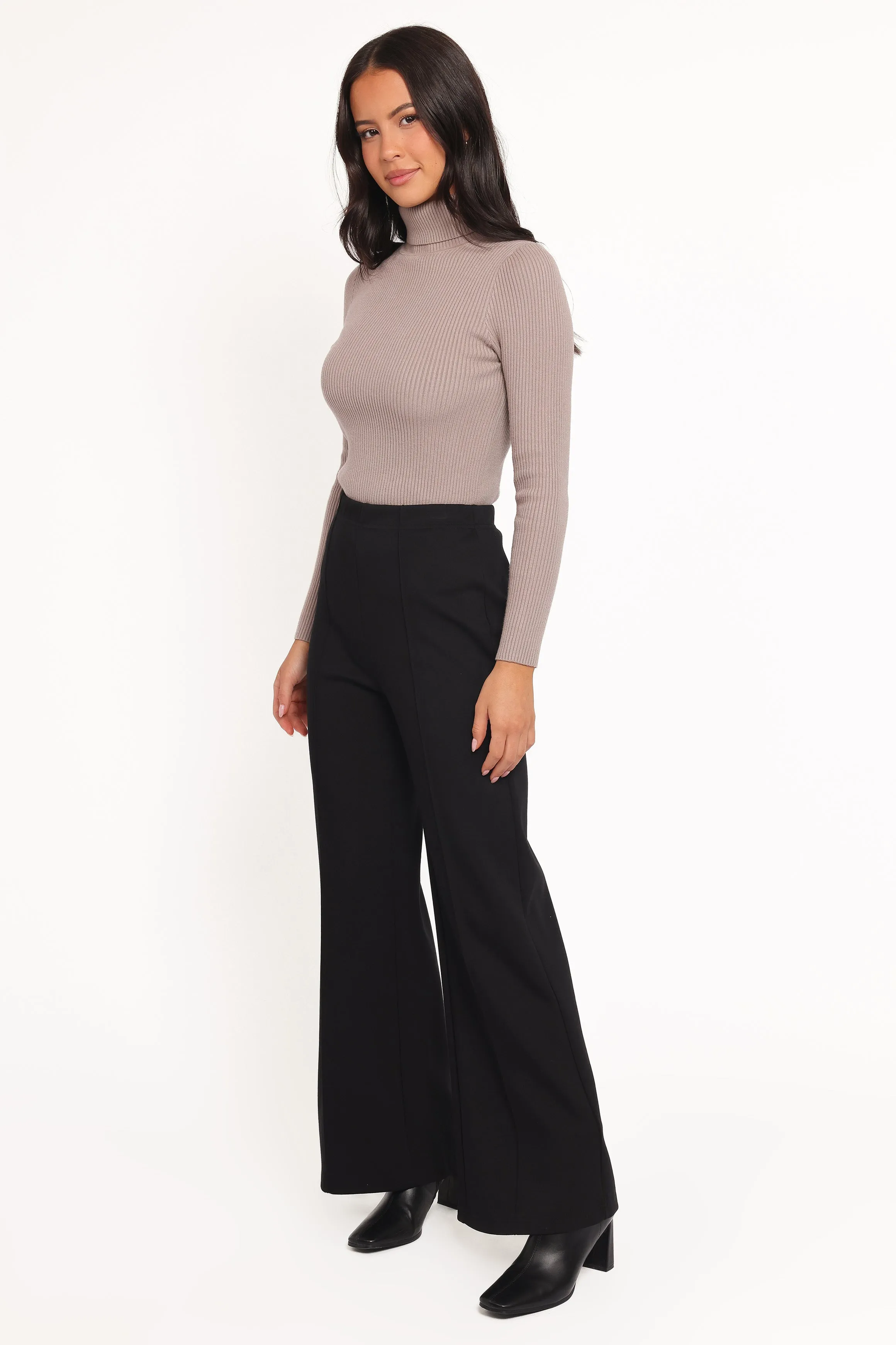 Jade Wide Leg Pant - Black sold by Petal & Pup product image thumbnail 3