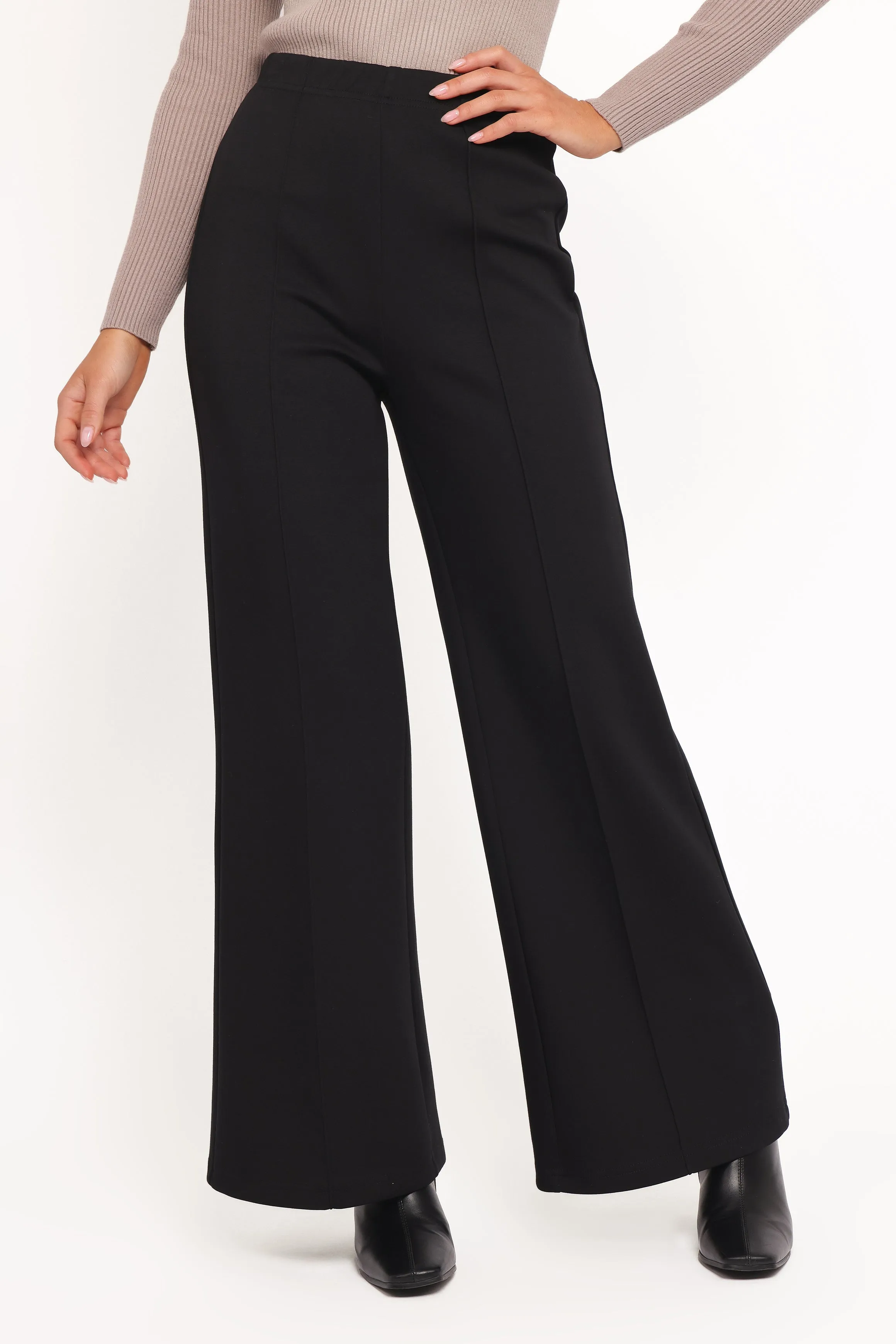 Jade Wide Leg Pant - Black sold by Petal & Pup product image thumbnail 2