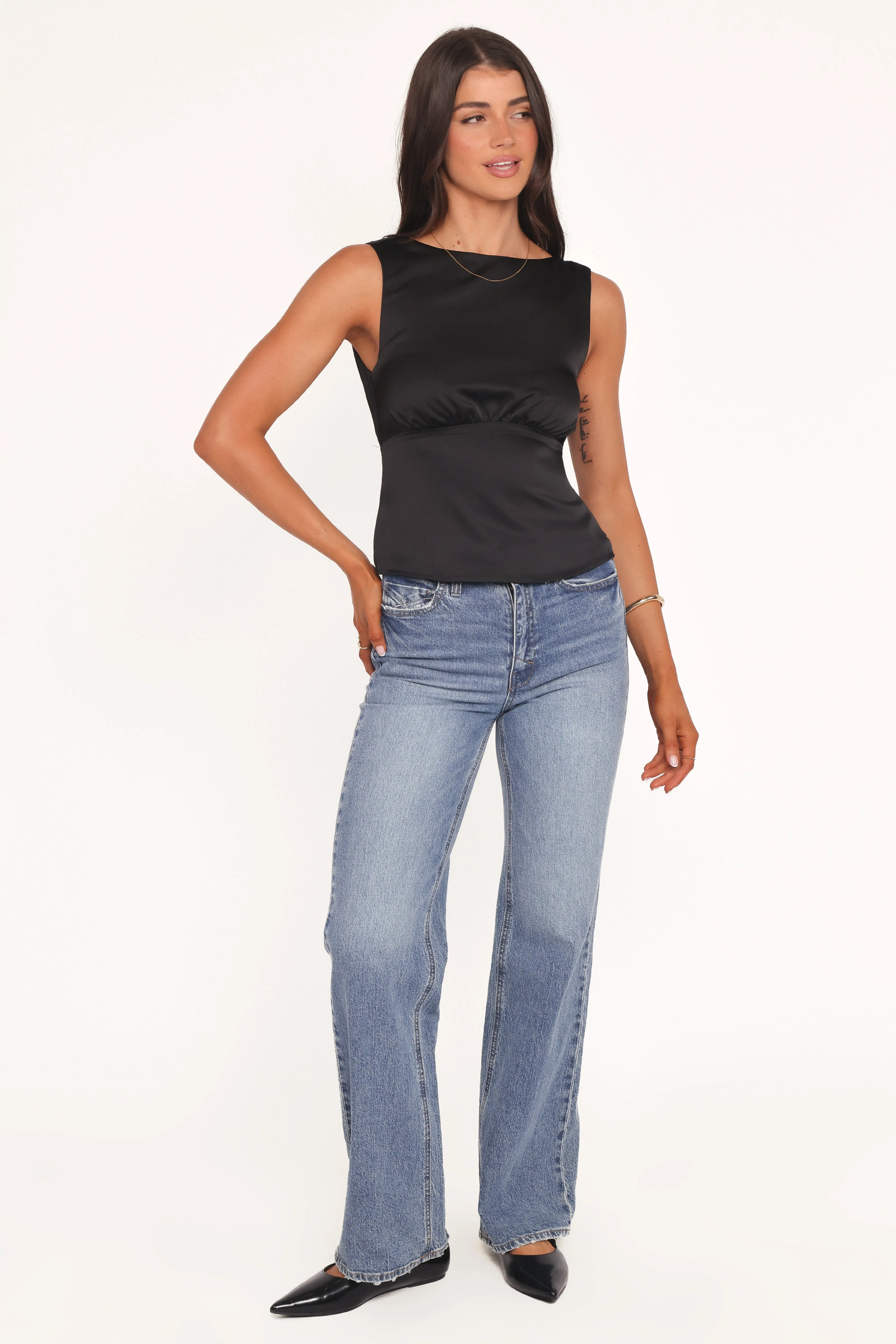 Wynn Top - Black sold by Petal & Pup product image thumbnail 4