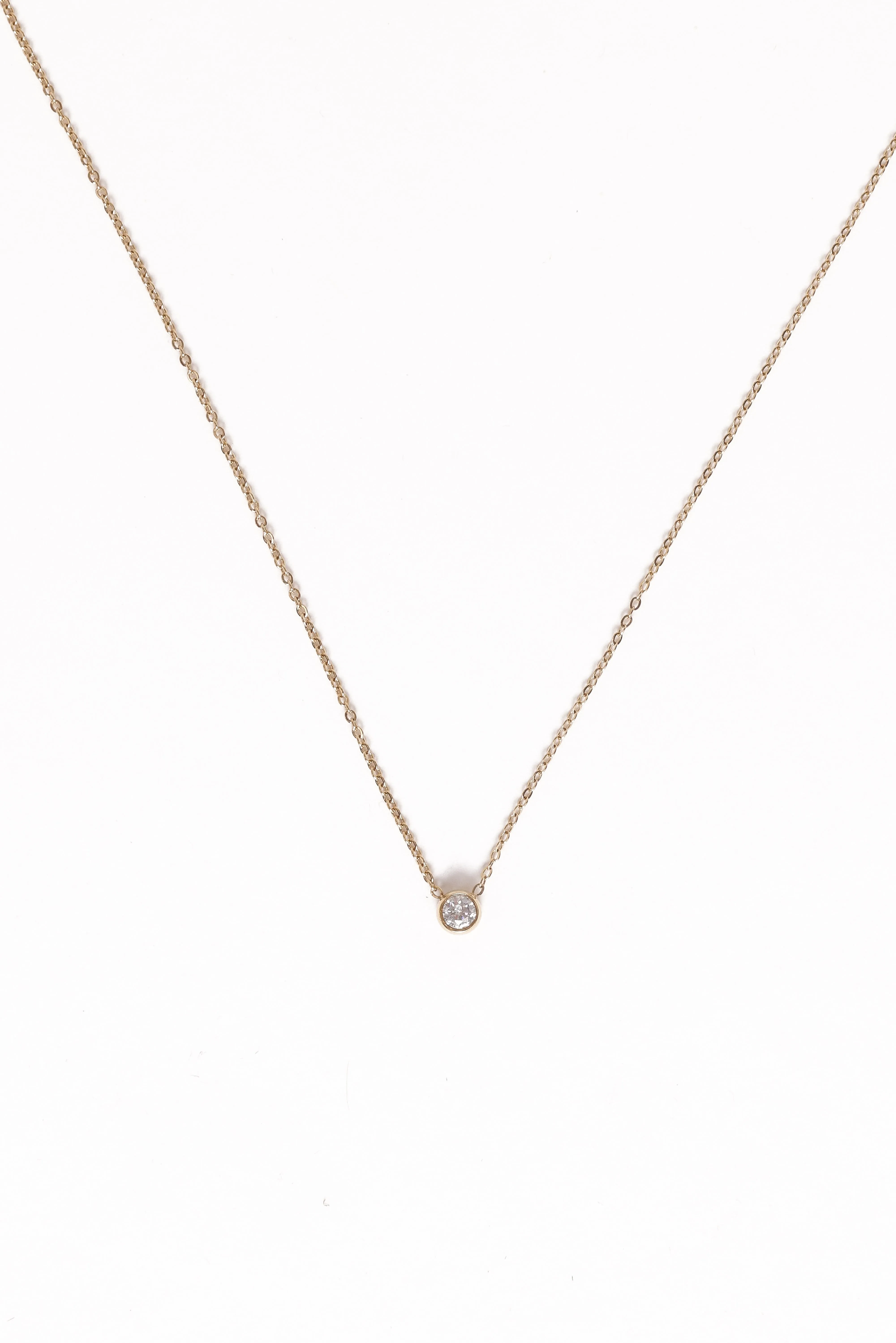 Serena Necklace - Gold sold by Petal & Pup product image thumbnail 2