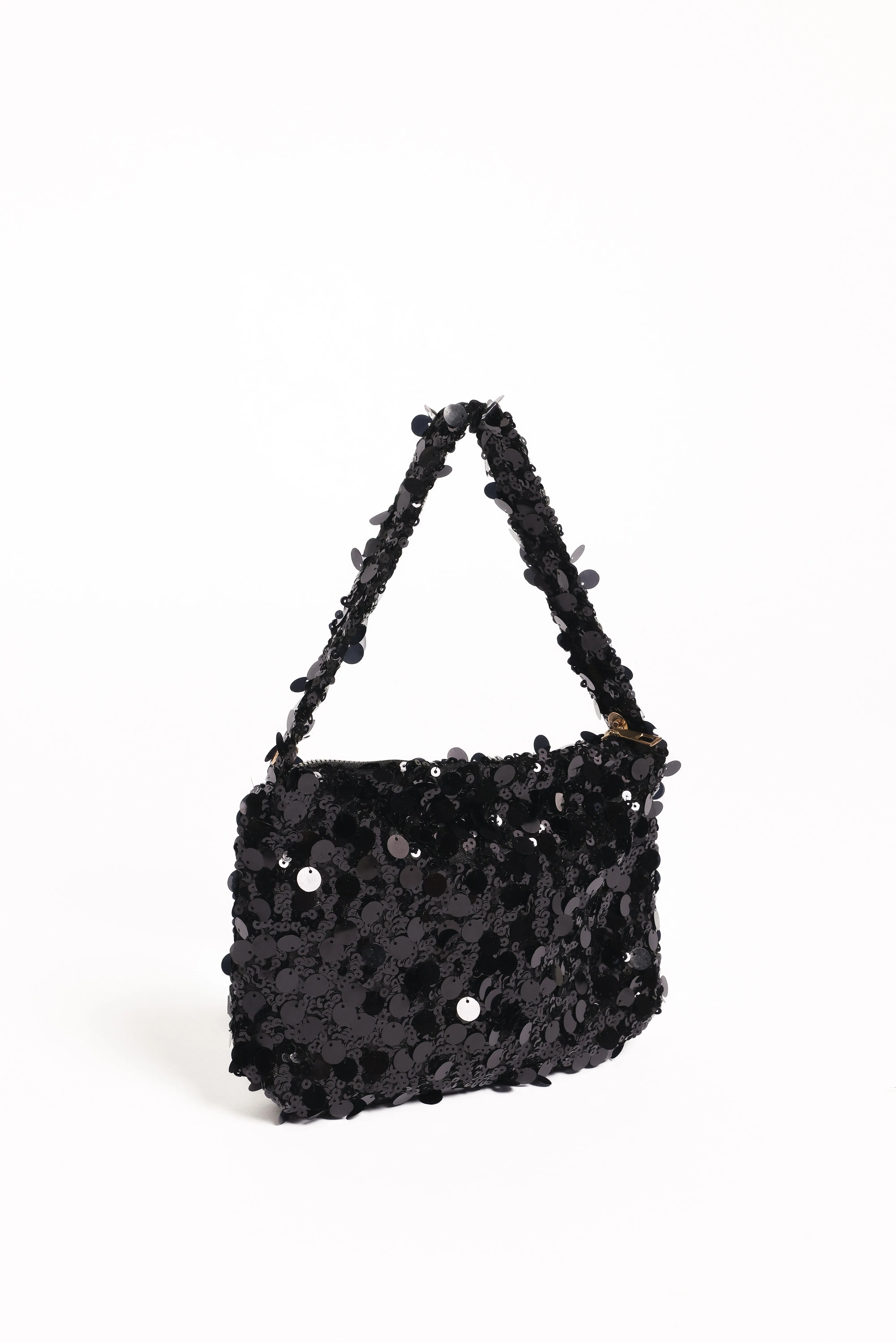 Annika Sequin Shoulder Bag - Black sold by Petal & Pup product image thumbnail 3
