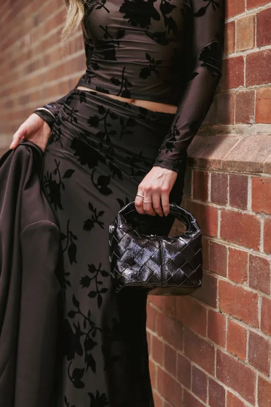 Lucinda Bag - Black sold by Petal & Pup