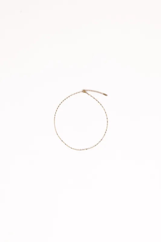 Simone Necklace - Gold made by Petal & Pup