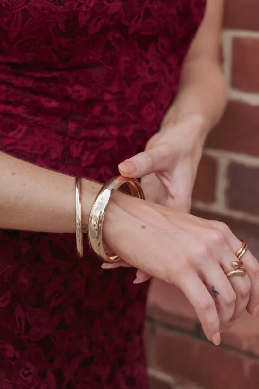 Laurel Bracelet Set - Gold sold by Petal & Pup