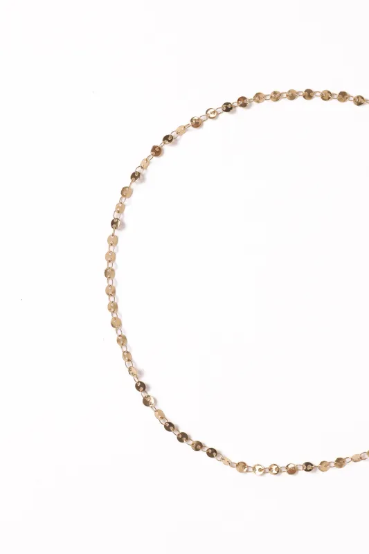 Ingrid Necklace - Gold sold by Petal & Pup