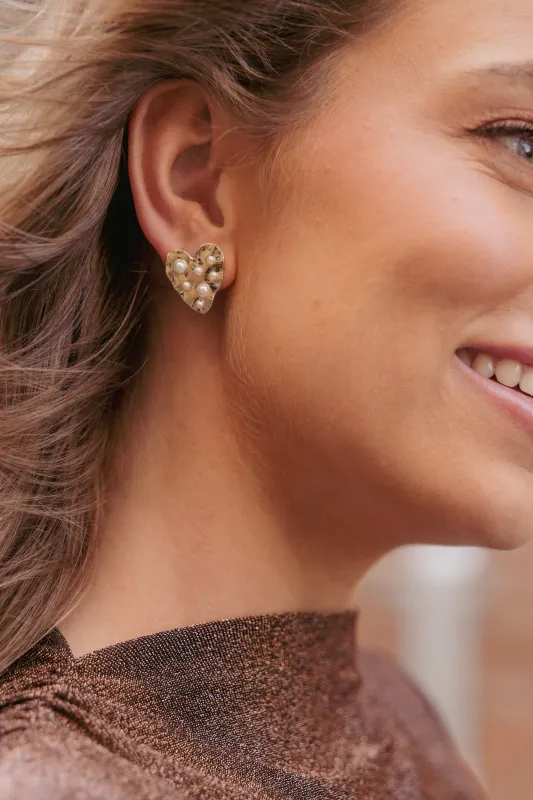 Harriet Earrings - Gold sold by Petal & Pup