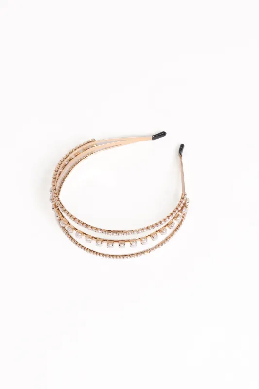 Freya Headband - Pearl sold by Petal & Pup