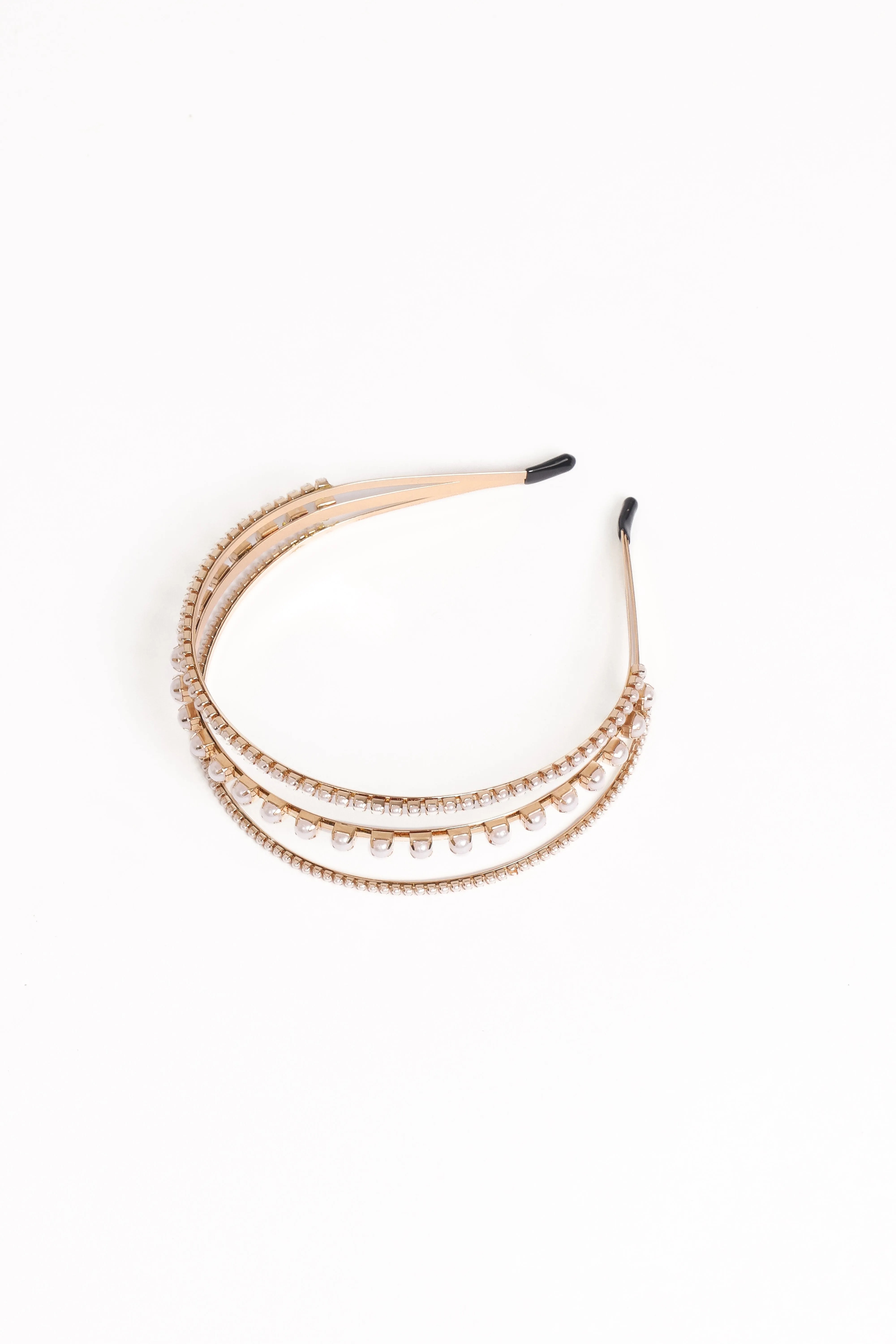 Freya Headband - Pearl sold by Petal & Pup